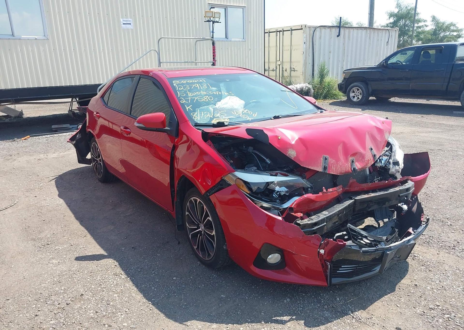 2015 TOYOTA COROLLA S