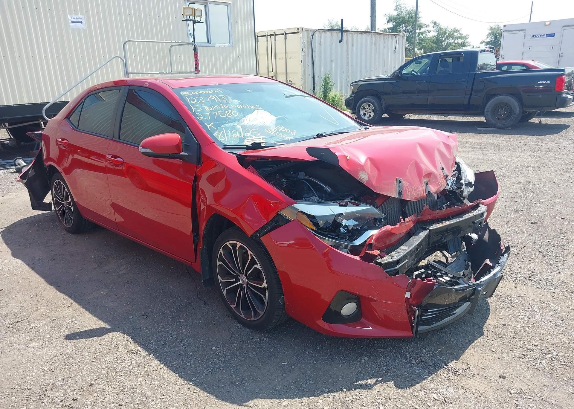 2015 TOYOTA COROLLA S