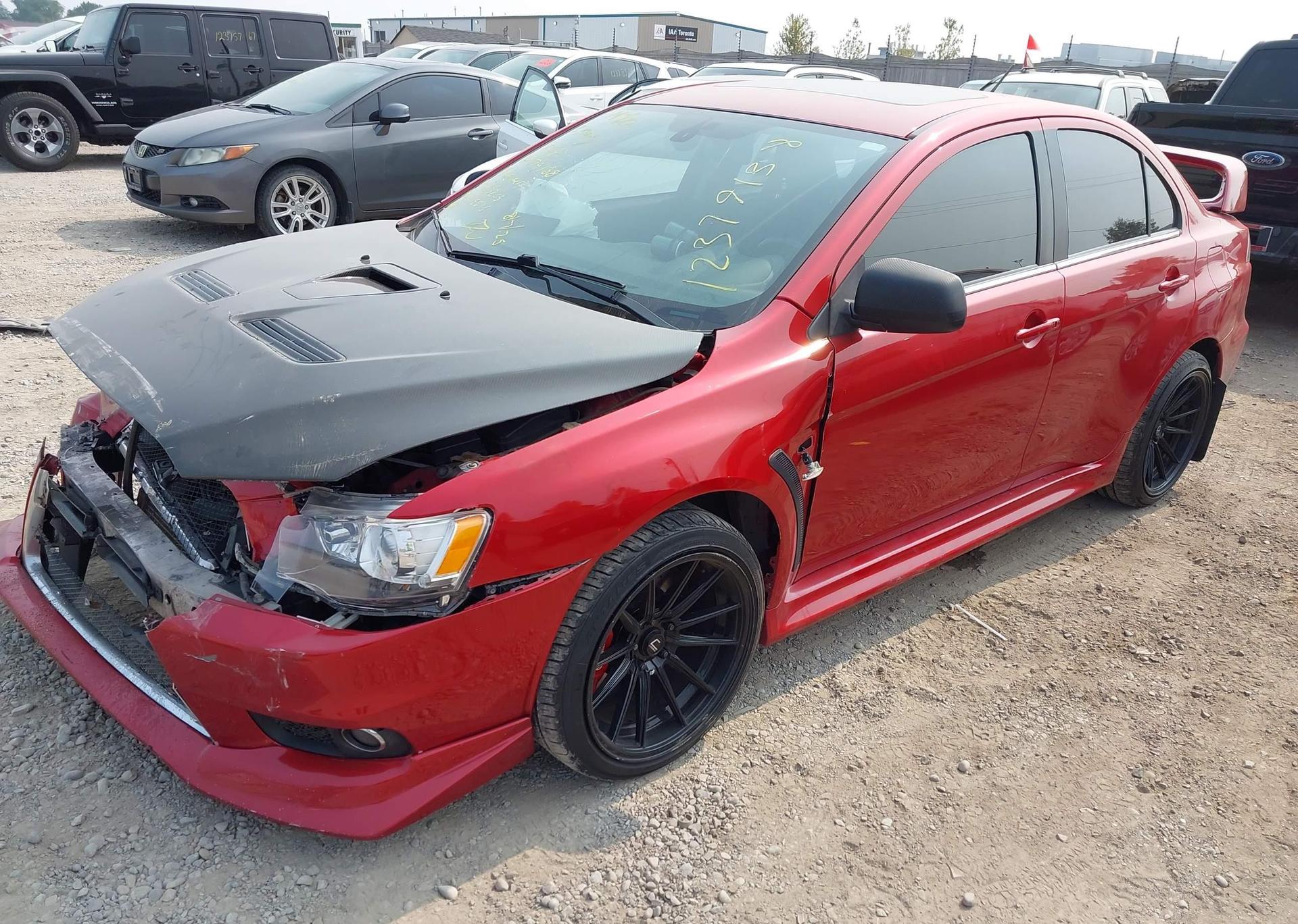 2013 MITSUBISHI LANCER EVOLUTION MR