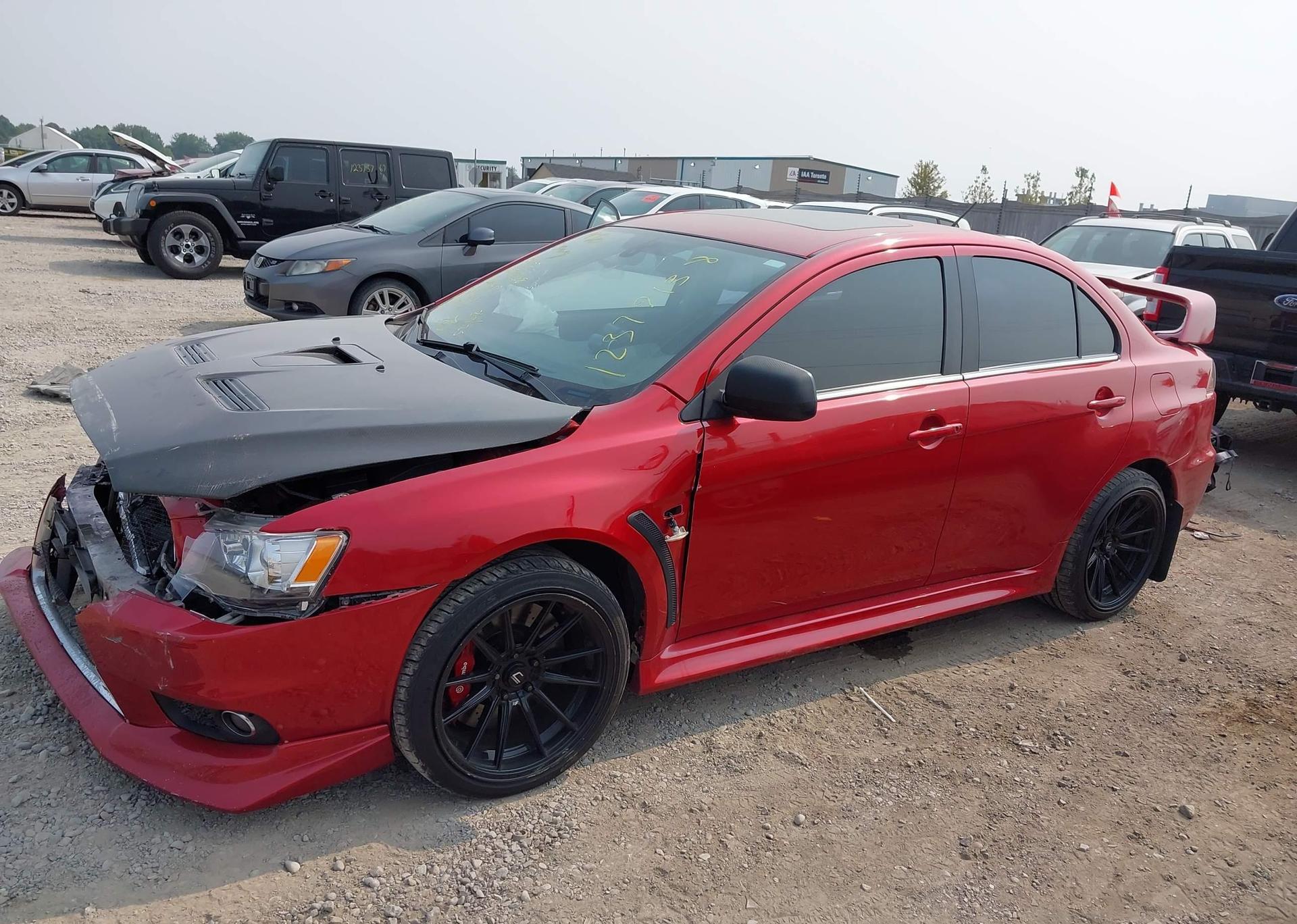 2013 MITSUBISHI LANCER EVOLUTION MR