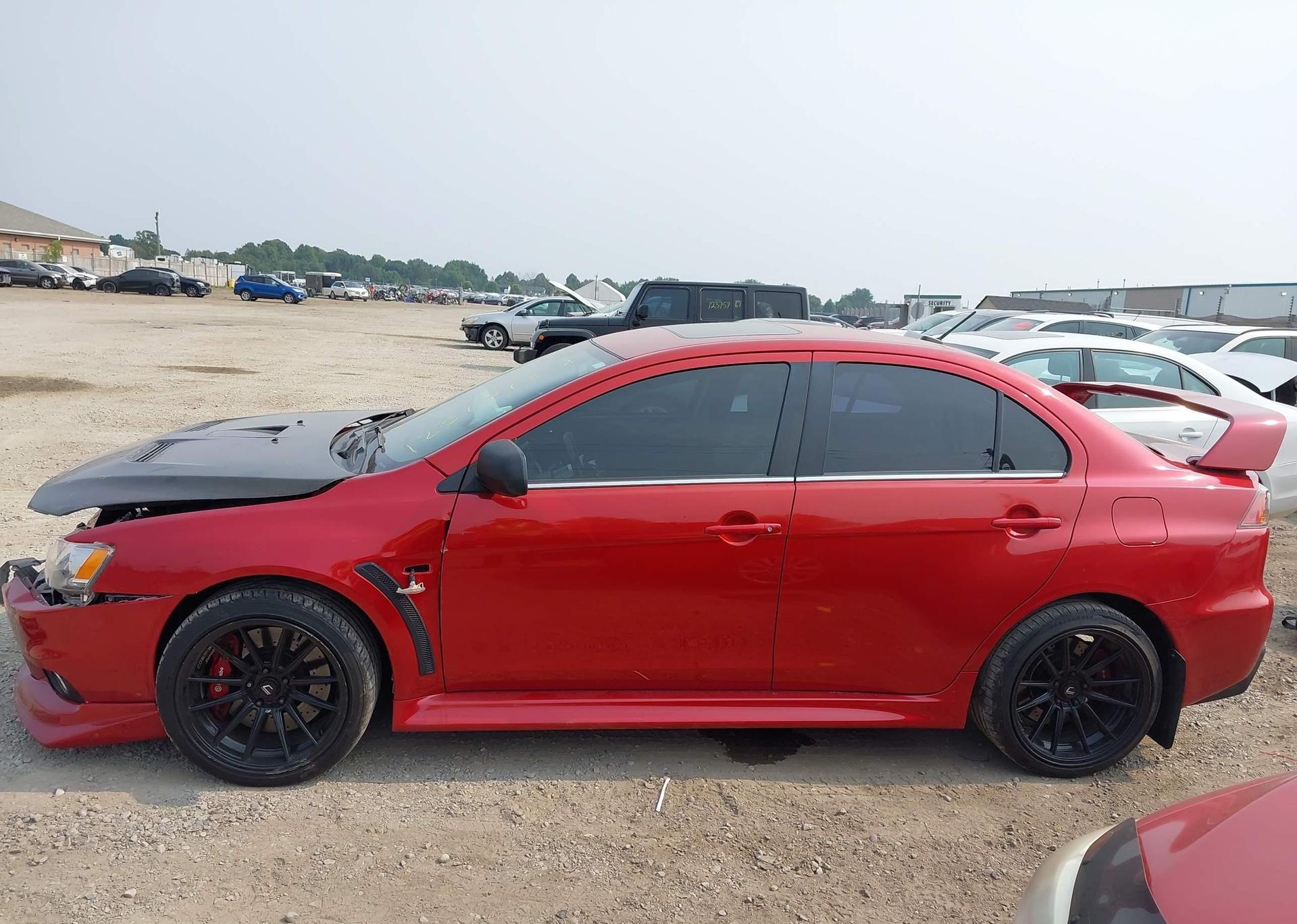 2013 MITSUBISHI LANCER EVOLUTION MR