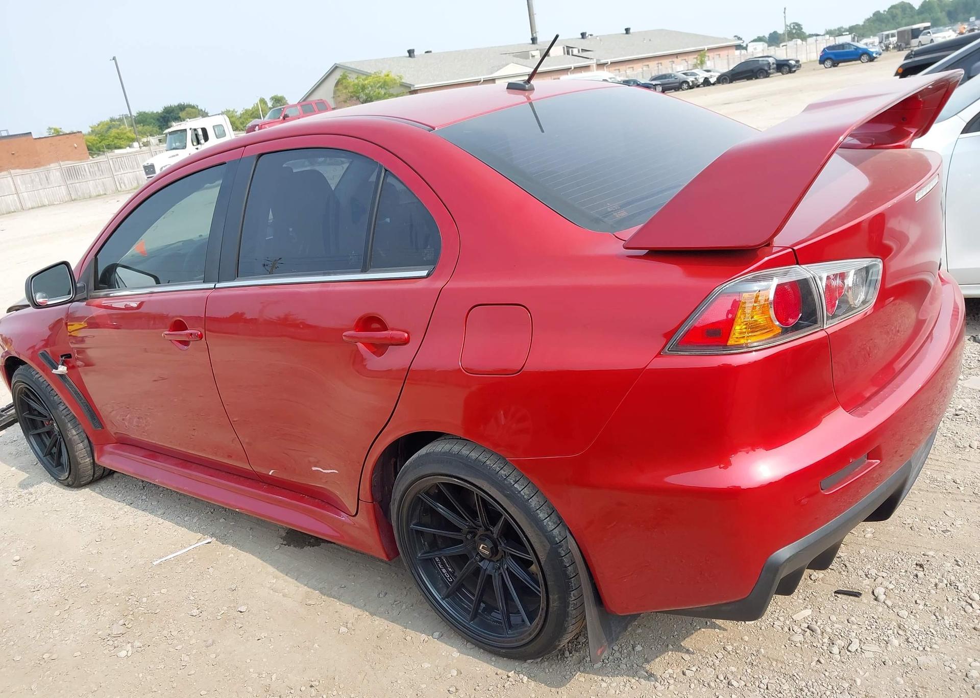 2013 MITSUBISHI LANCER EVOLUTION MR