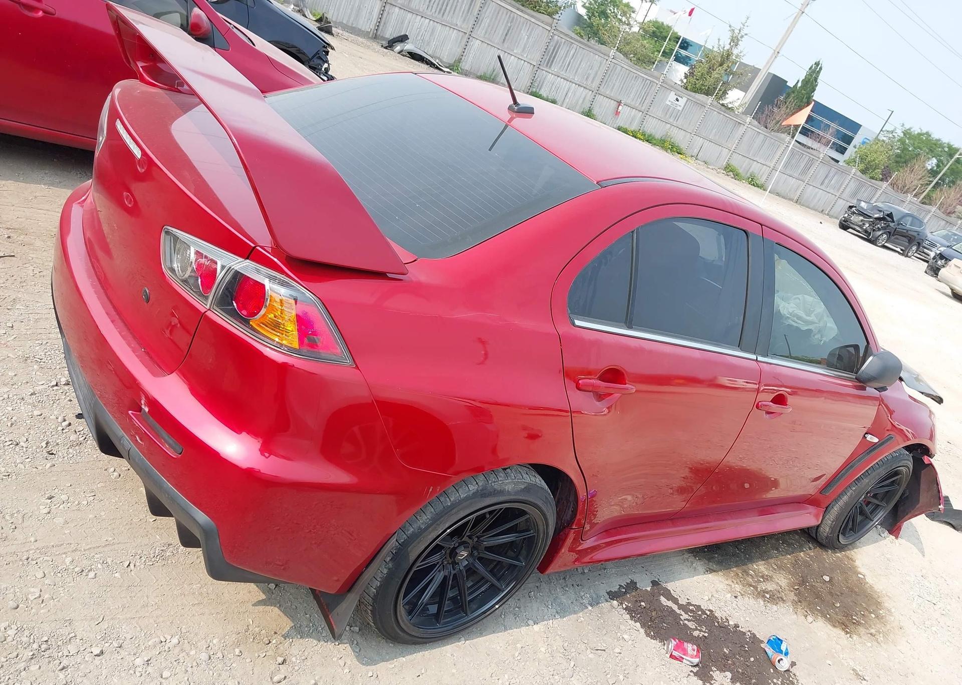 2013 MITSUBISHI LANCER EVOLUTION MR
