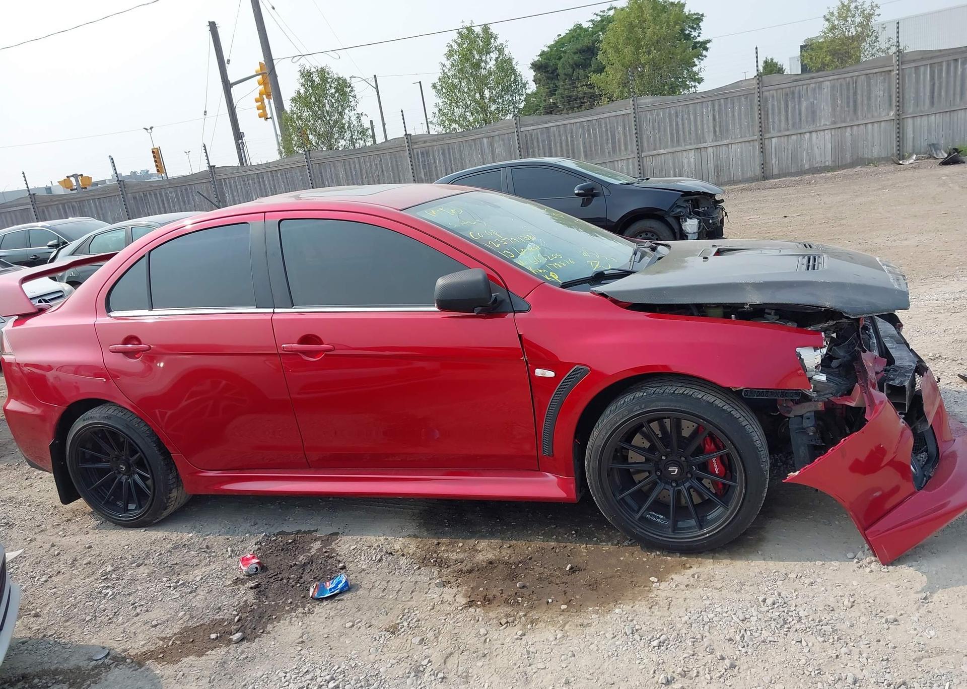 2013 MITSUBISHI LANCER EVOLUTION MR
