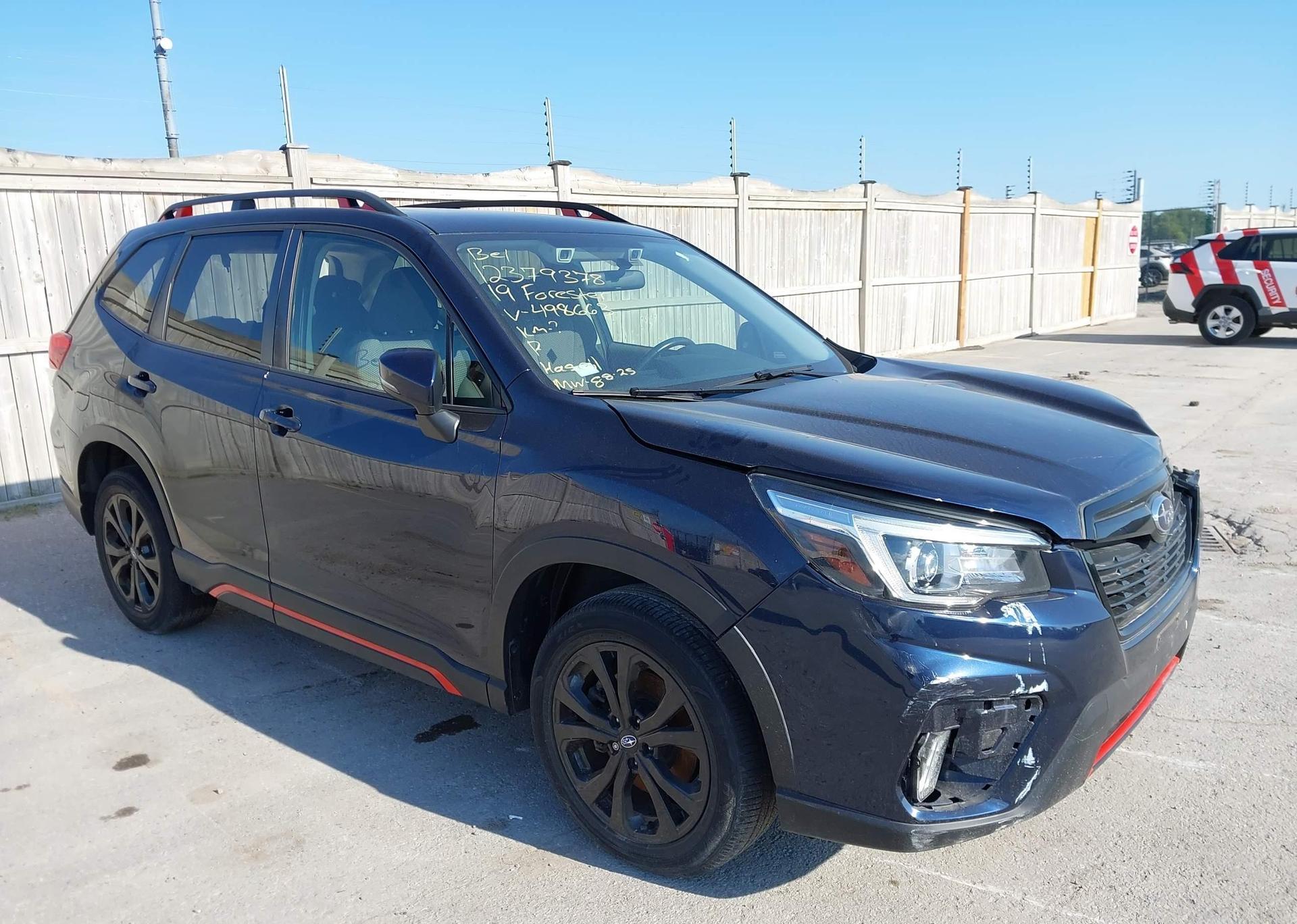 2019 SUBARU FORESTER SPORT