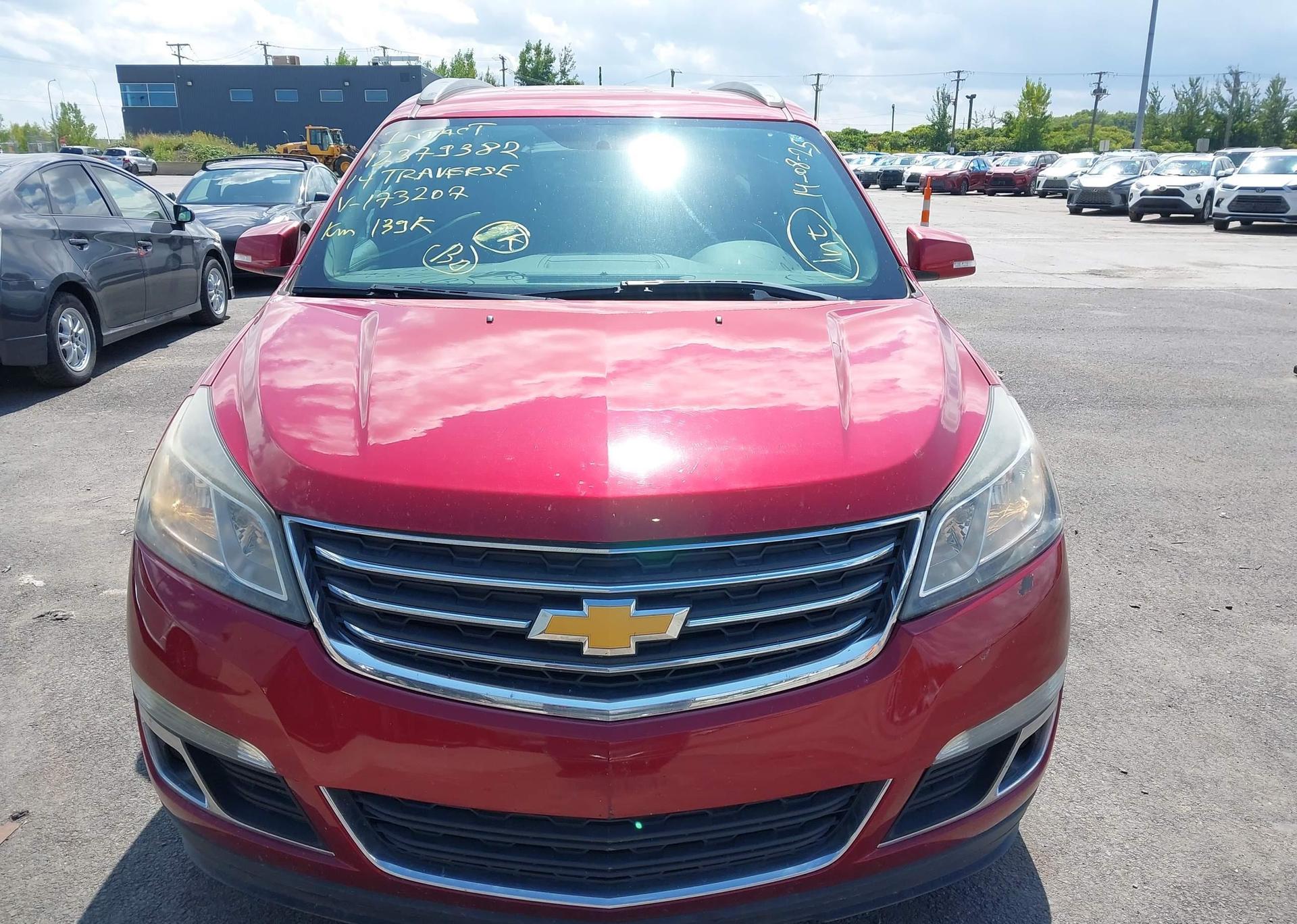 2014 CHEVROLET TRAVERSE LT