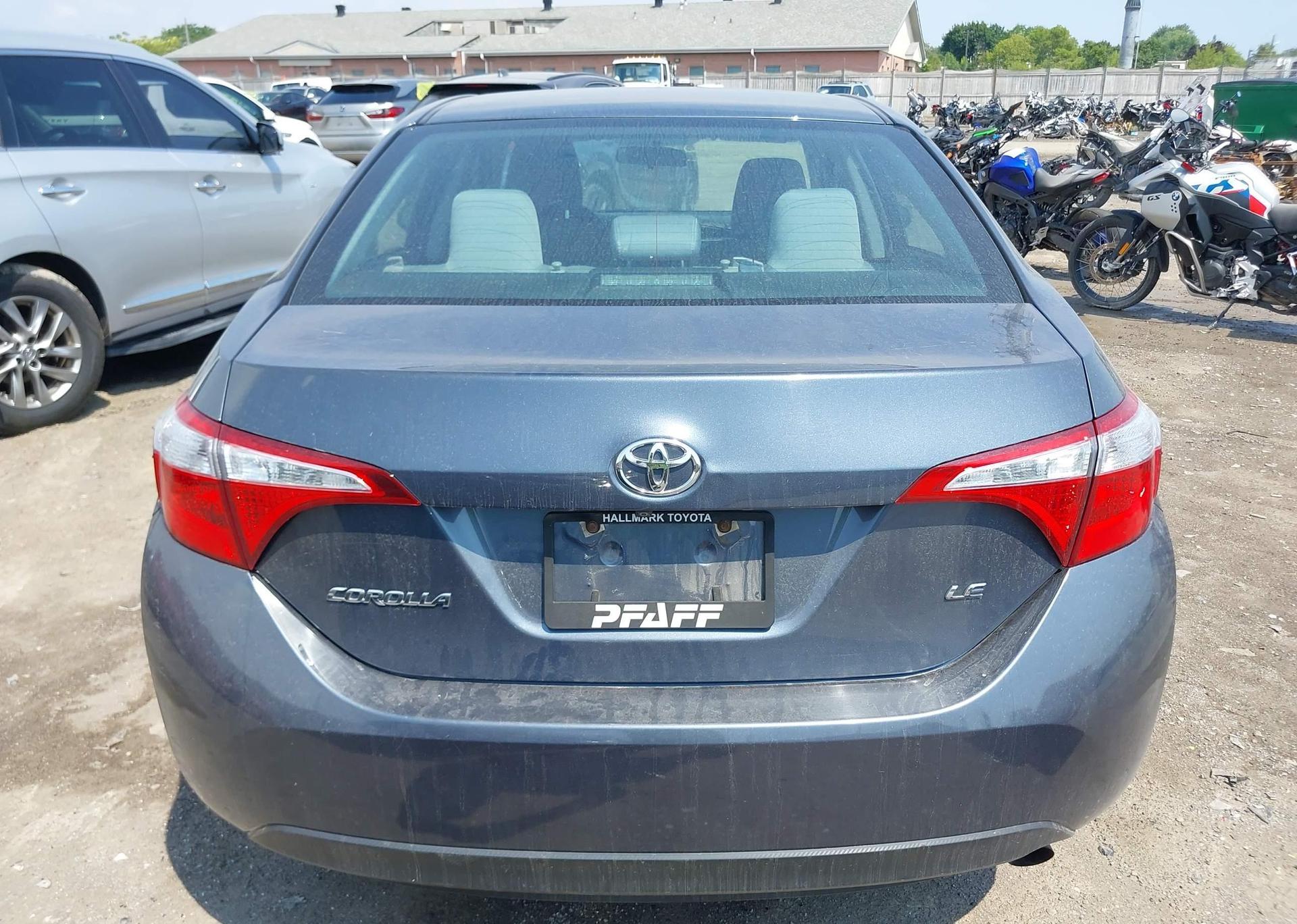 2016 TOYOTA COROLLA L