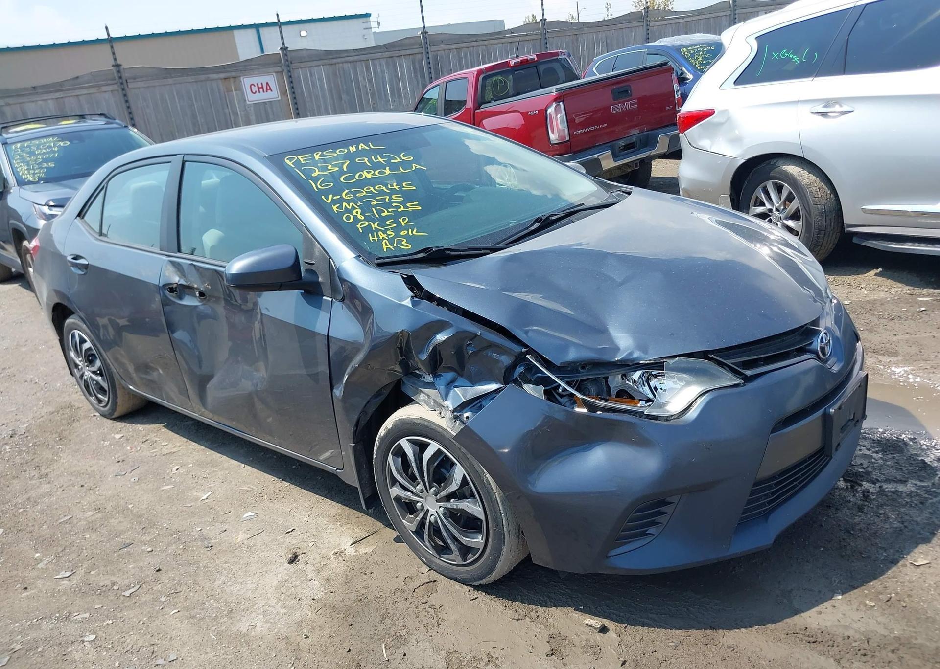 2016 TOYOTA COROLLA L