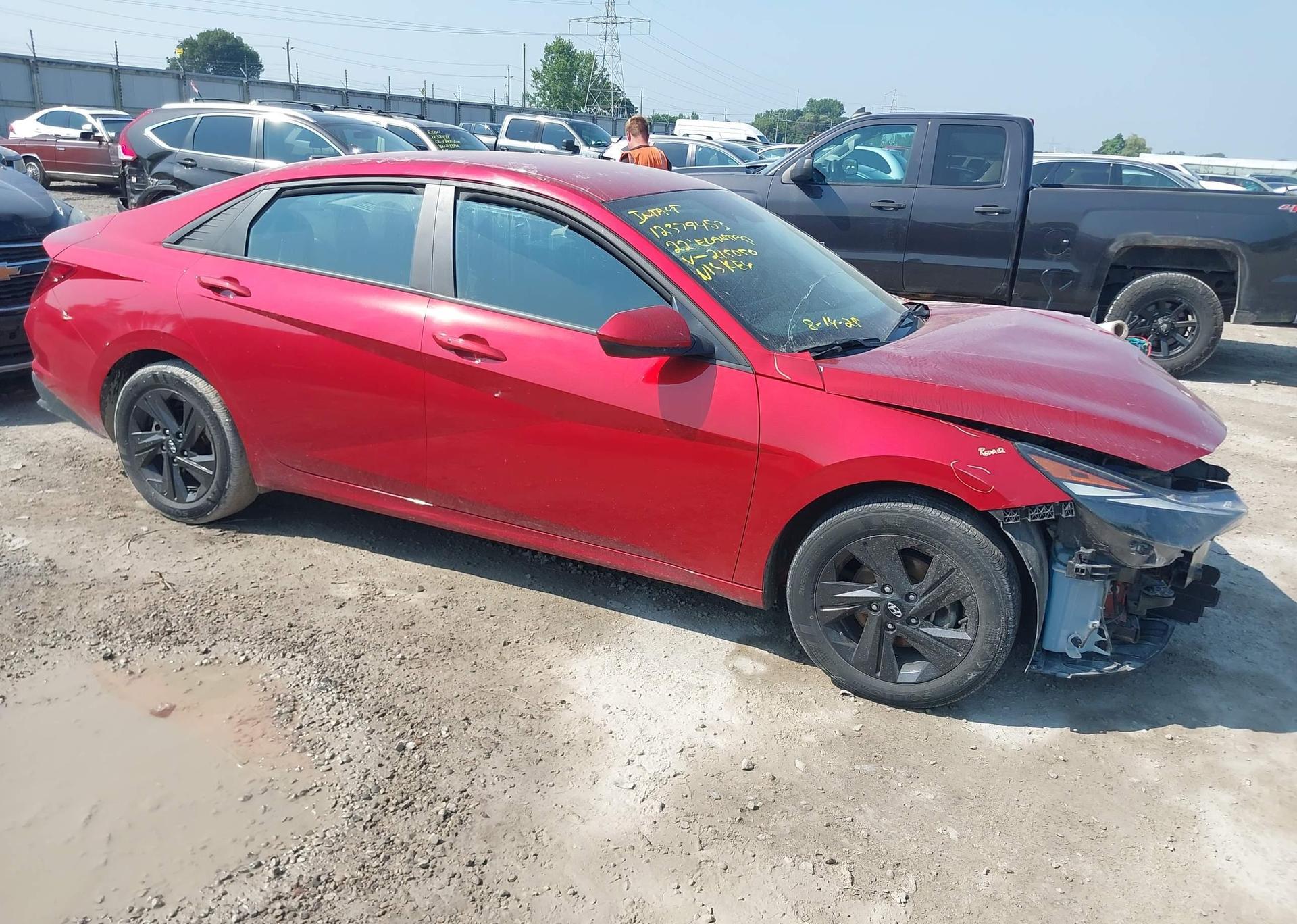 2022 HYUNDAI ELANTRA PREFERRED IVT