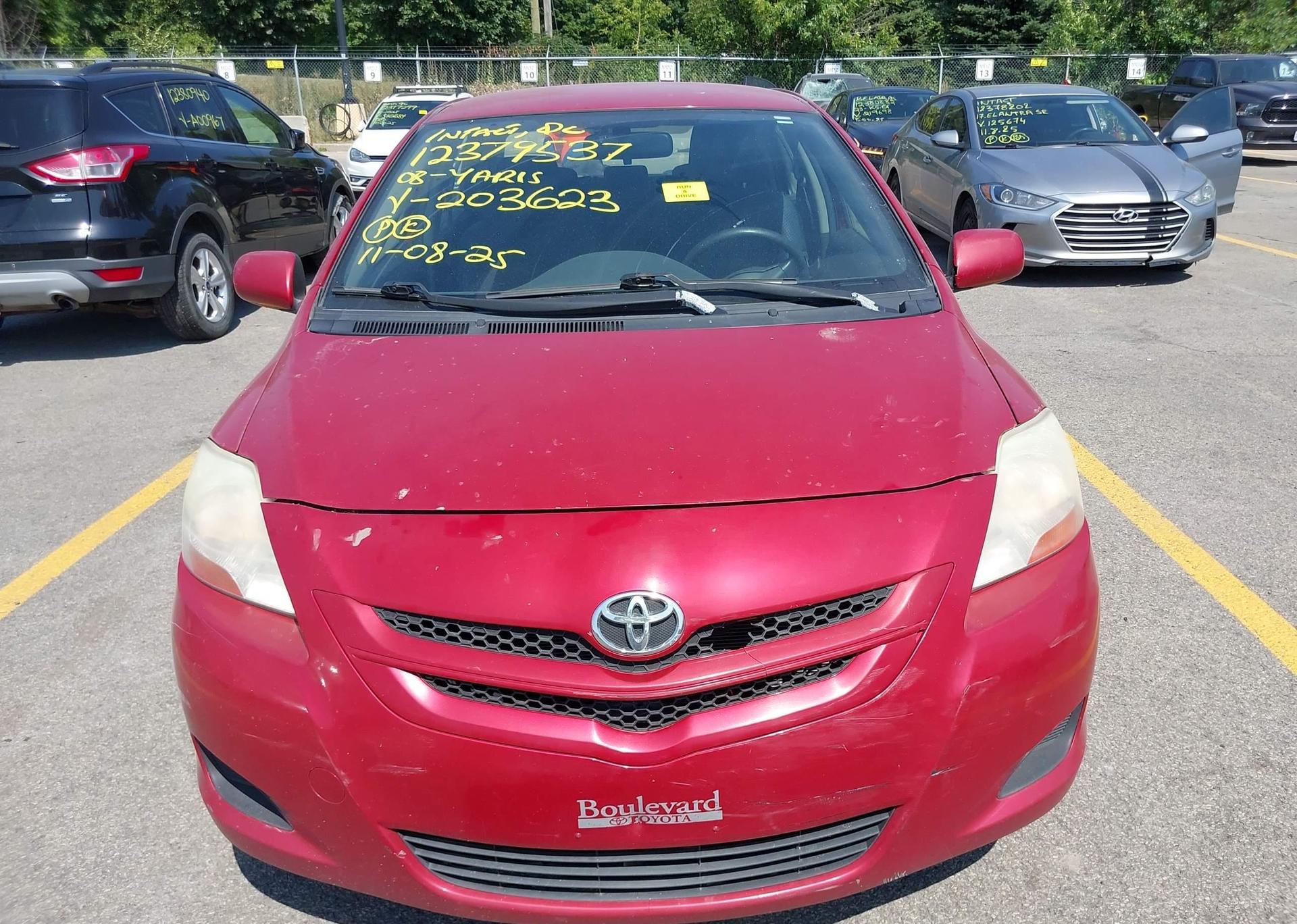 2008 TOYOTA YARIS