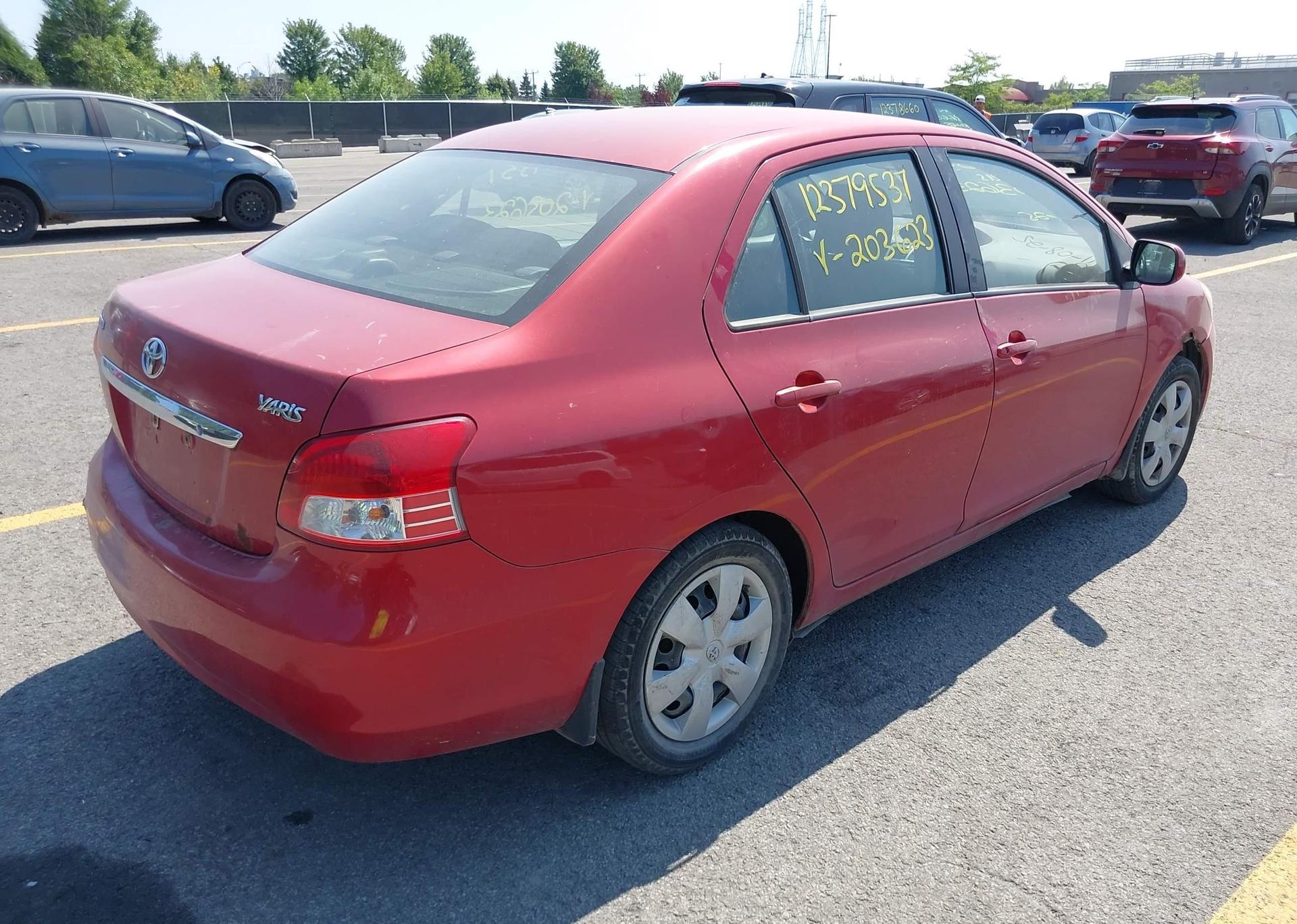 2008 TOYOTA YARIS