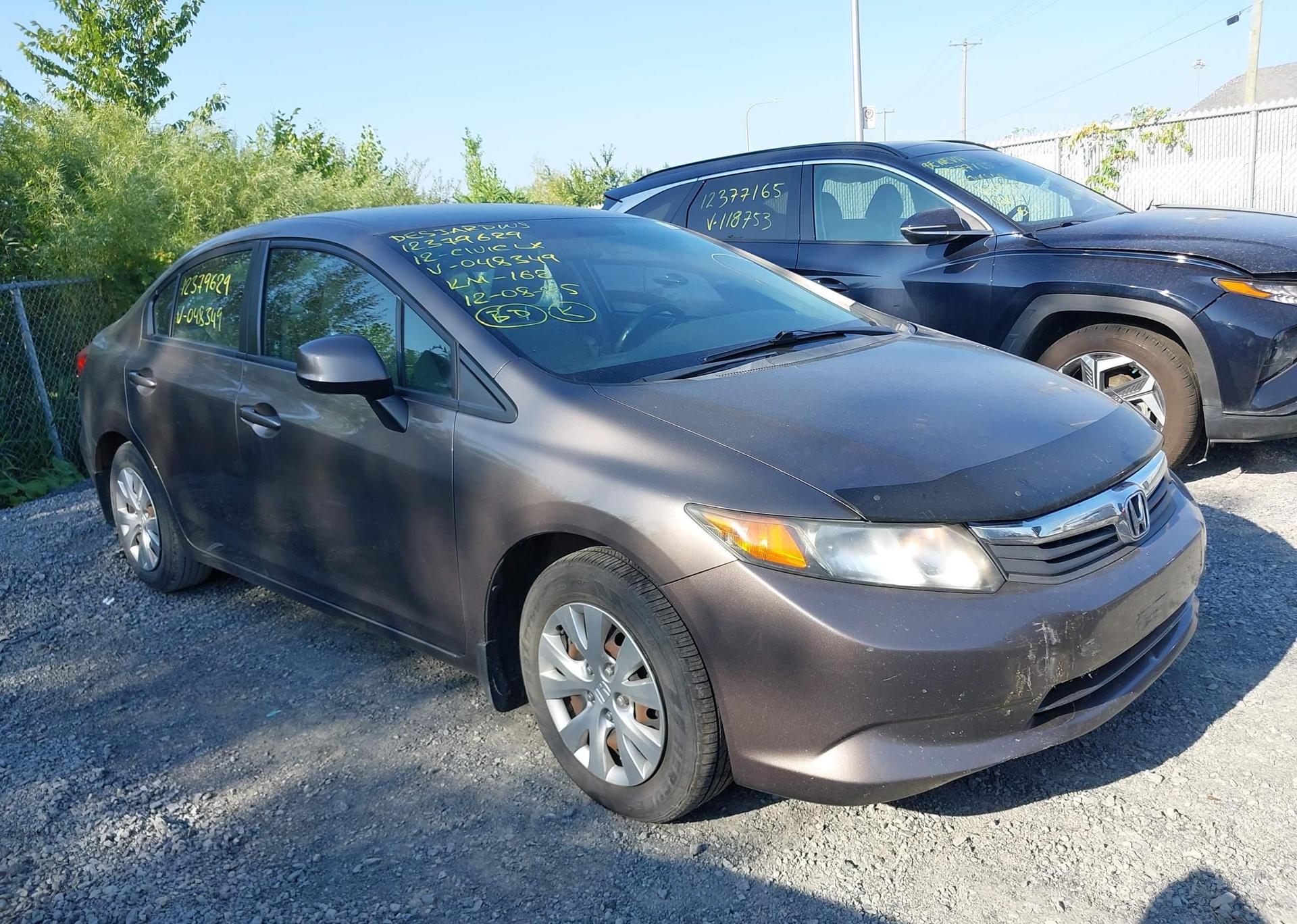 2012 HONDA CIVIC LX
