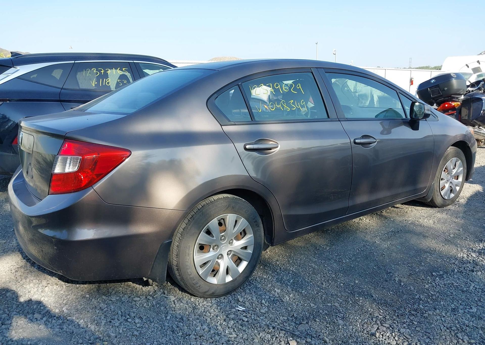 2012 HONDA CIVIC LX