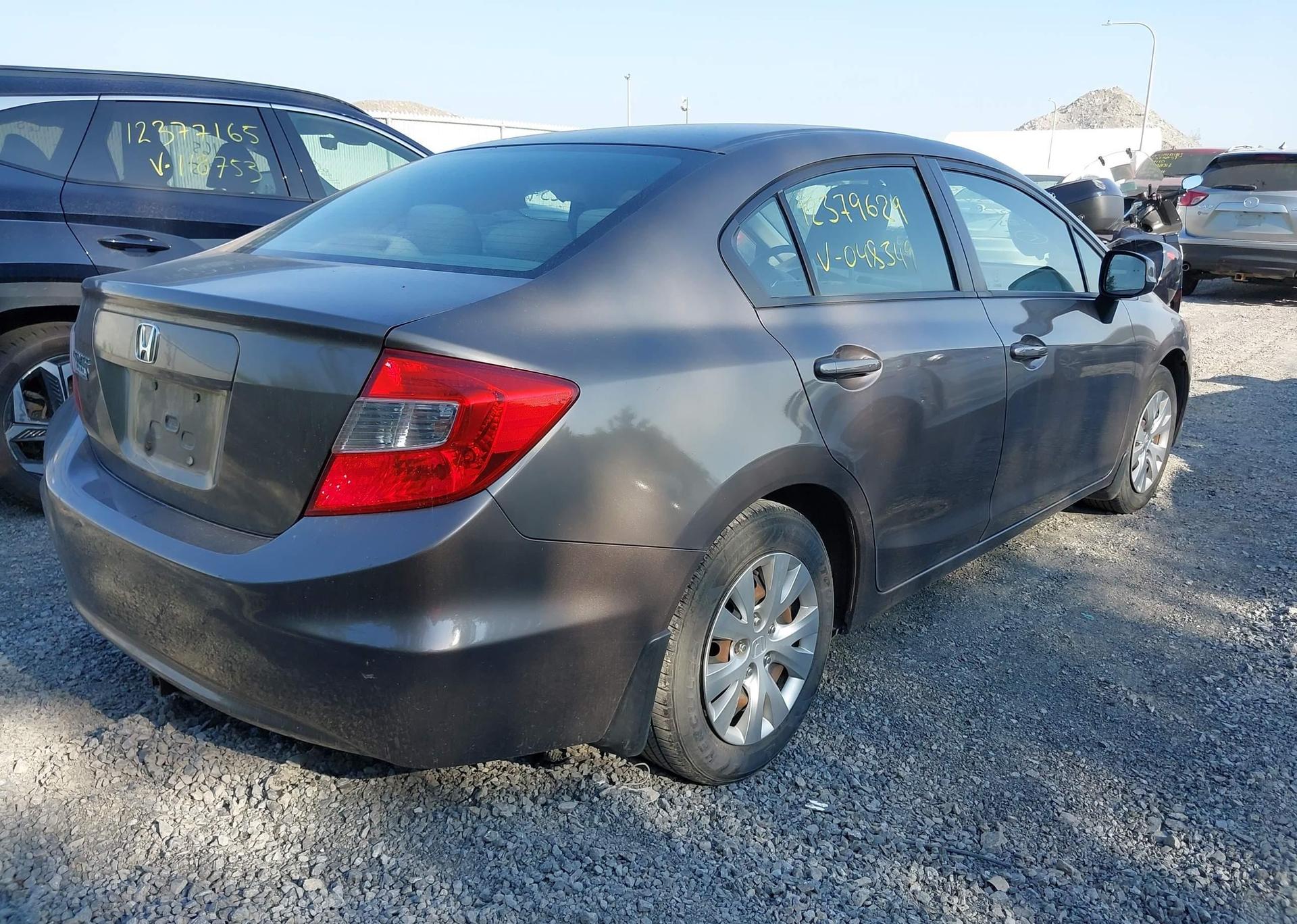 2012 HONDA CIVIC LX