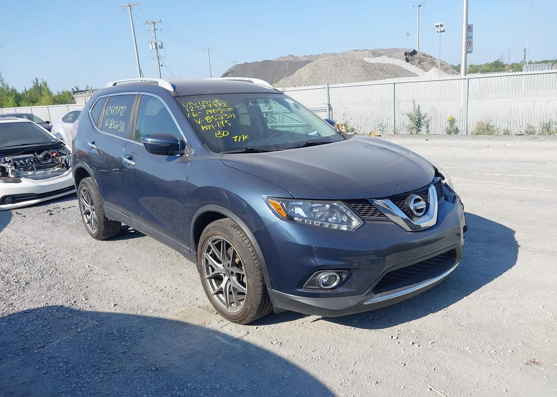 2016 NISSAN ROGUE S