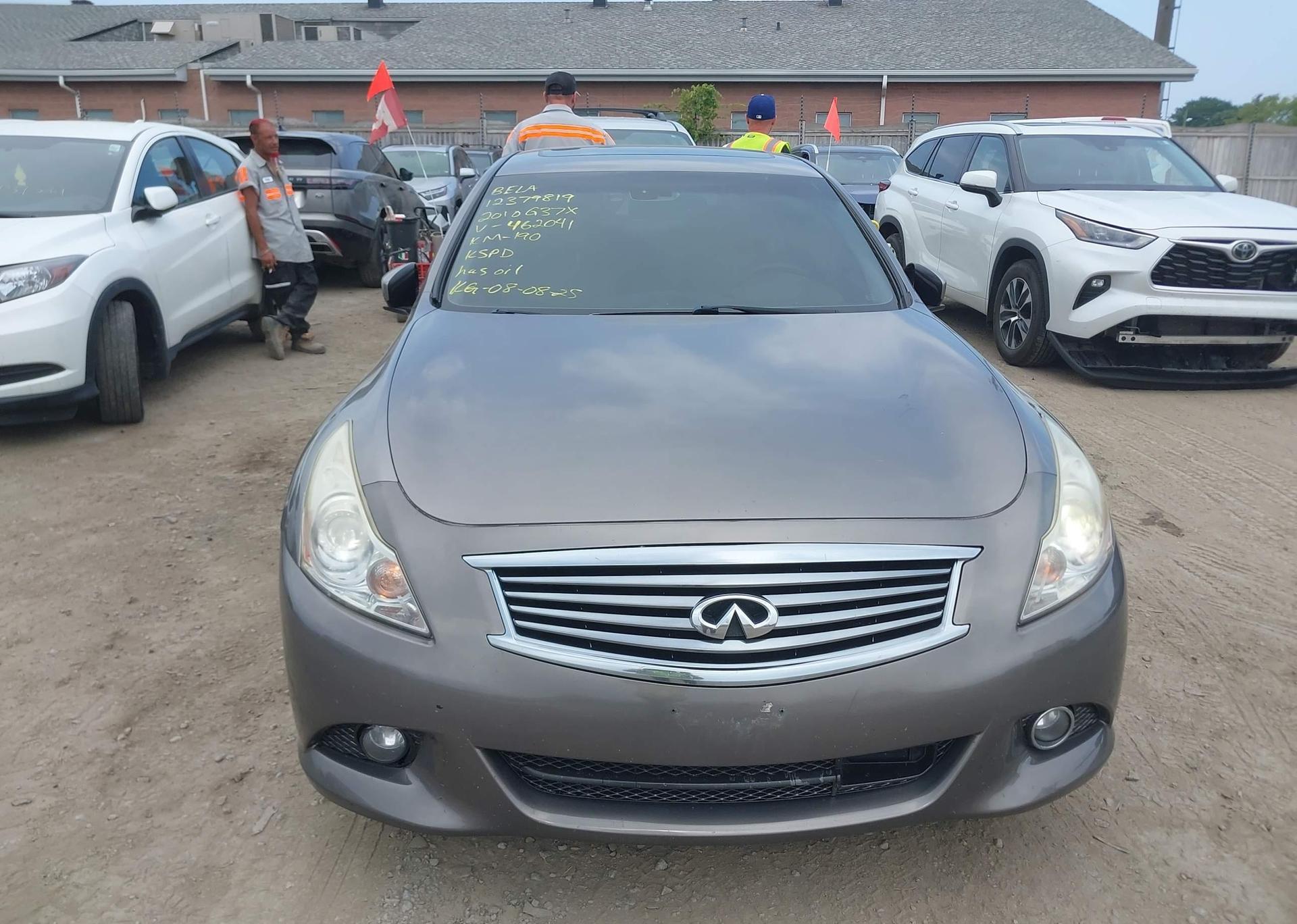 2010 INFINITI G37X