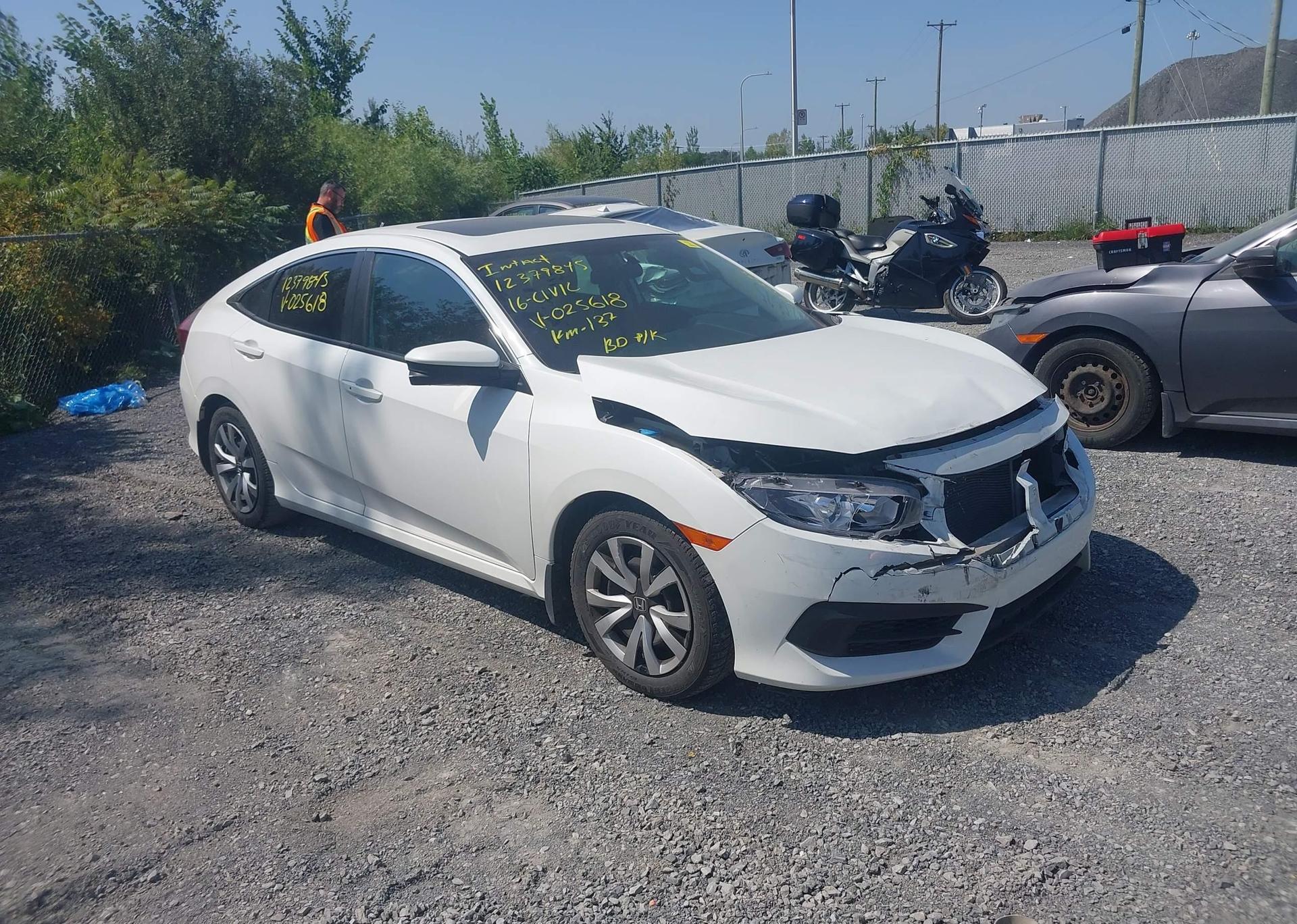2016 HONDA CIVIC EX