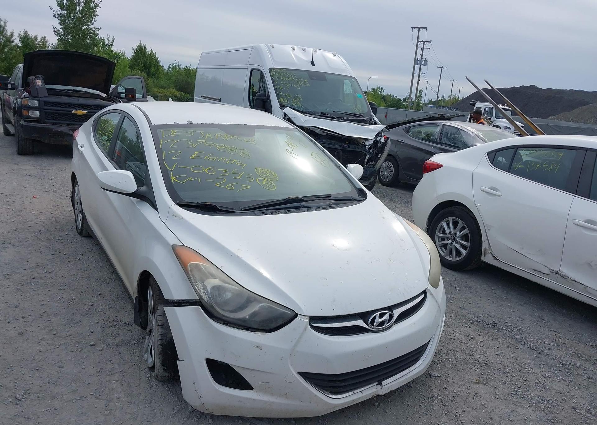2012 HYUNDAI ELANTRA GLS