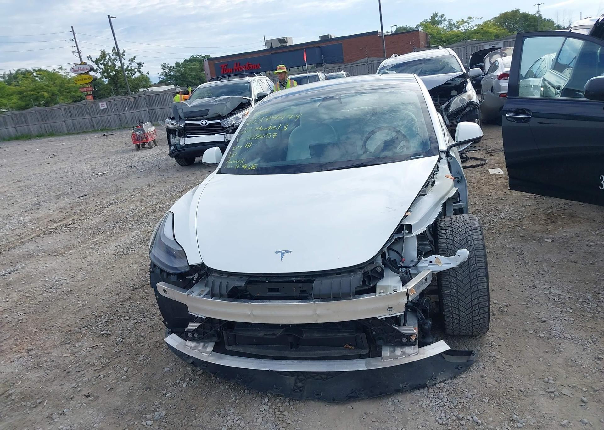 2022 TESLA MODEL 3 RWD