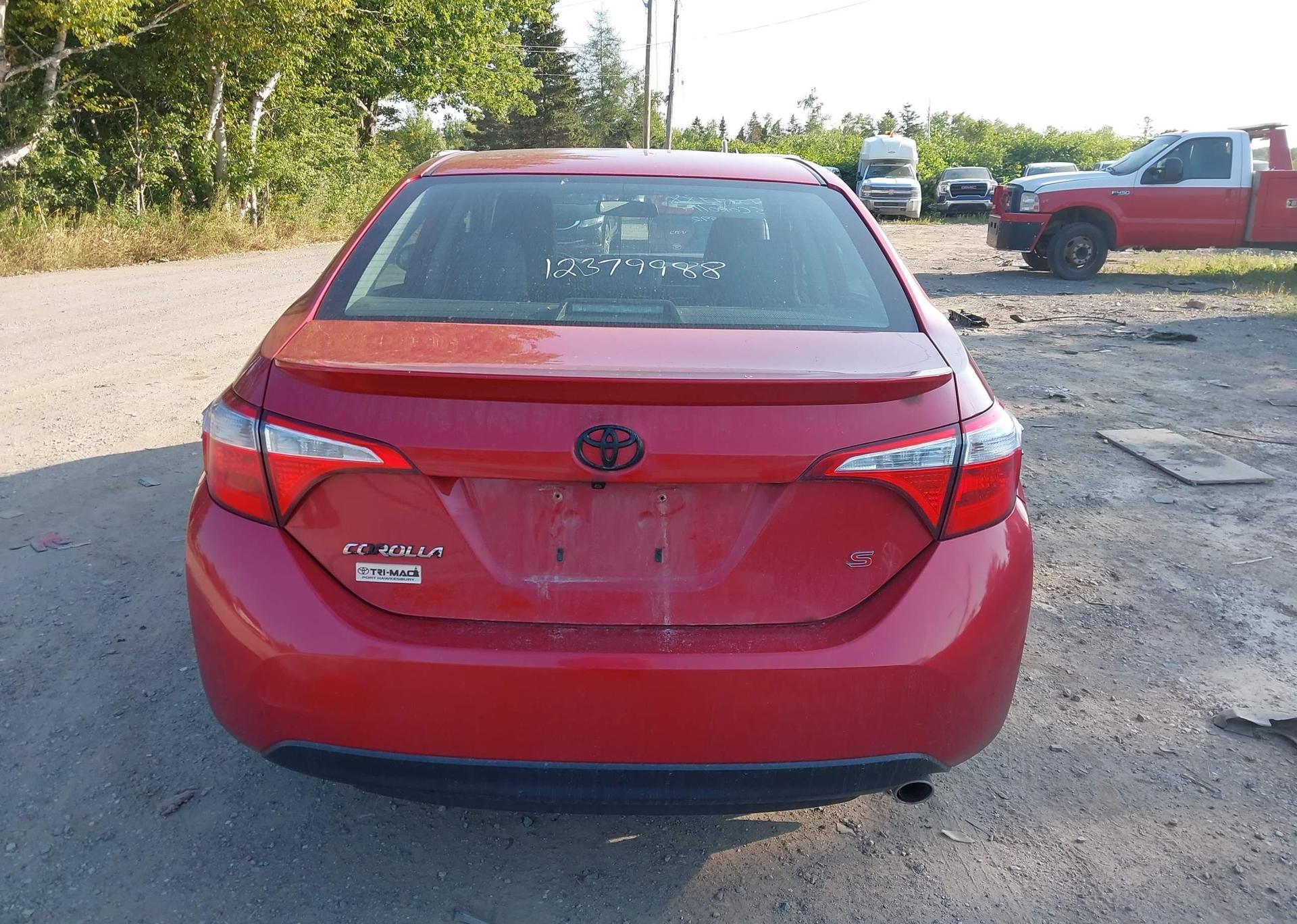 2015 TOYOTA COROLLA L