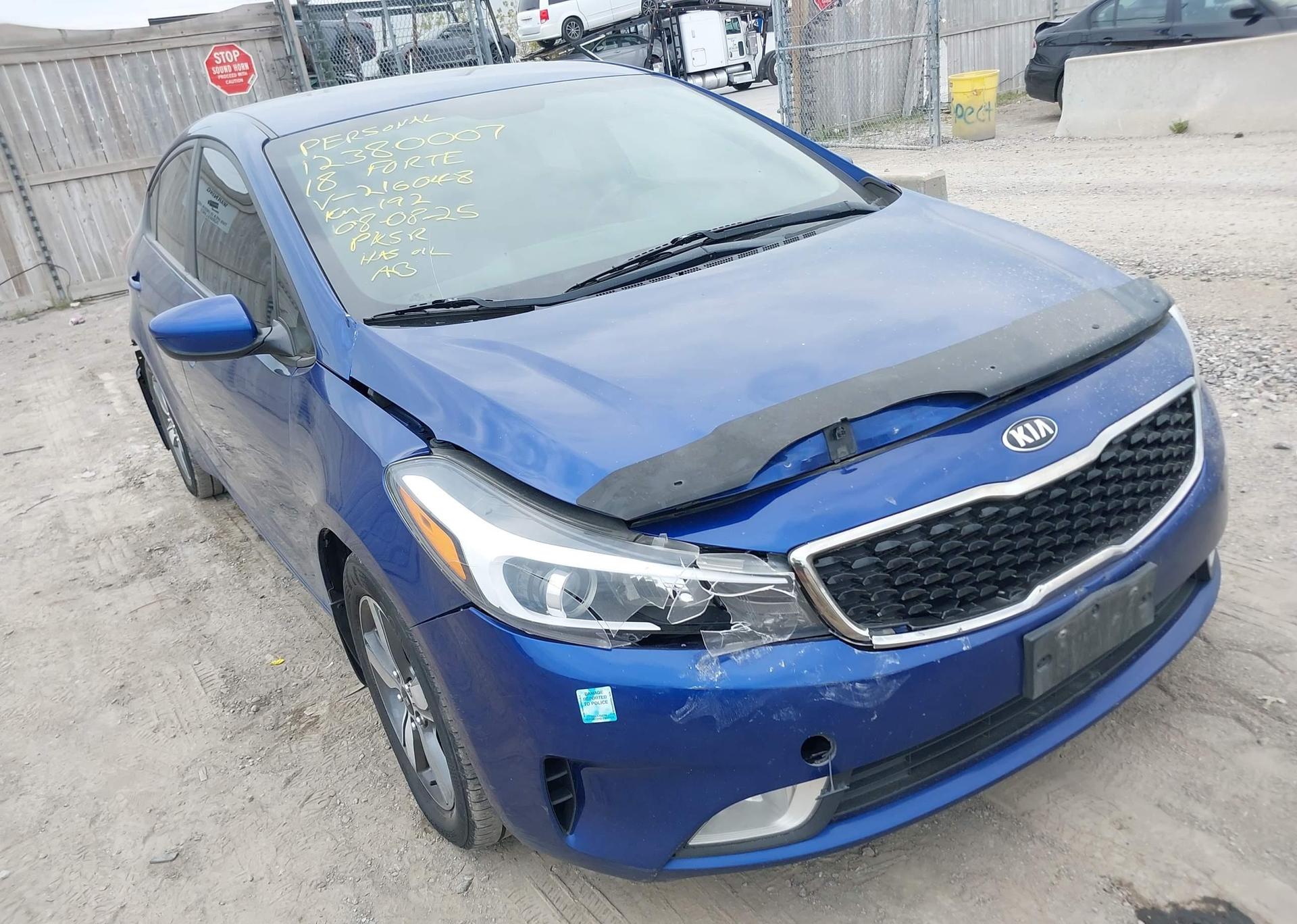 2018 KIA FORTE LX