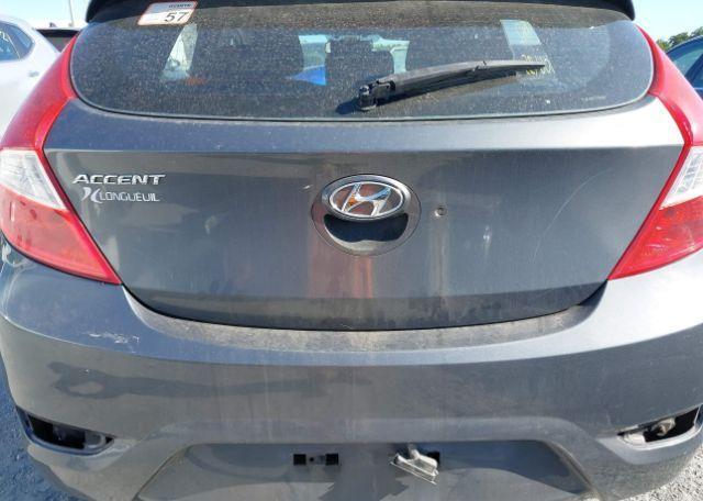 2012 HYUNDAI ACCENT GL