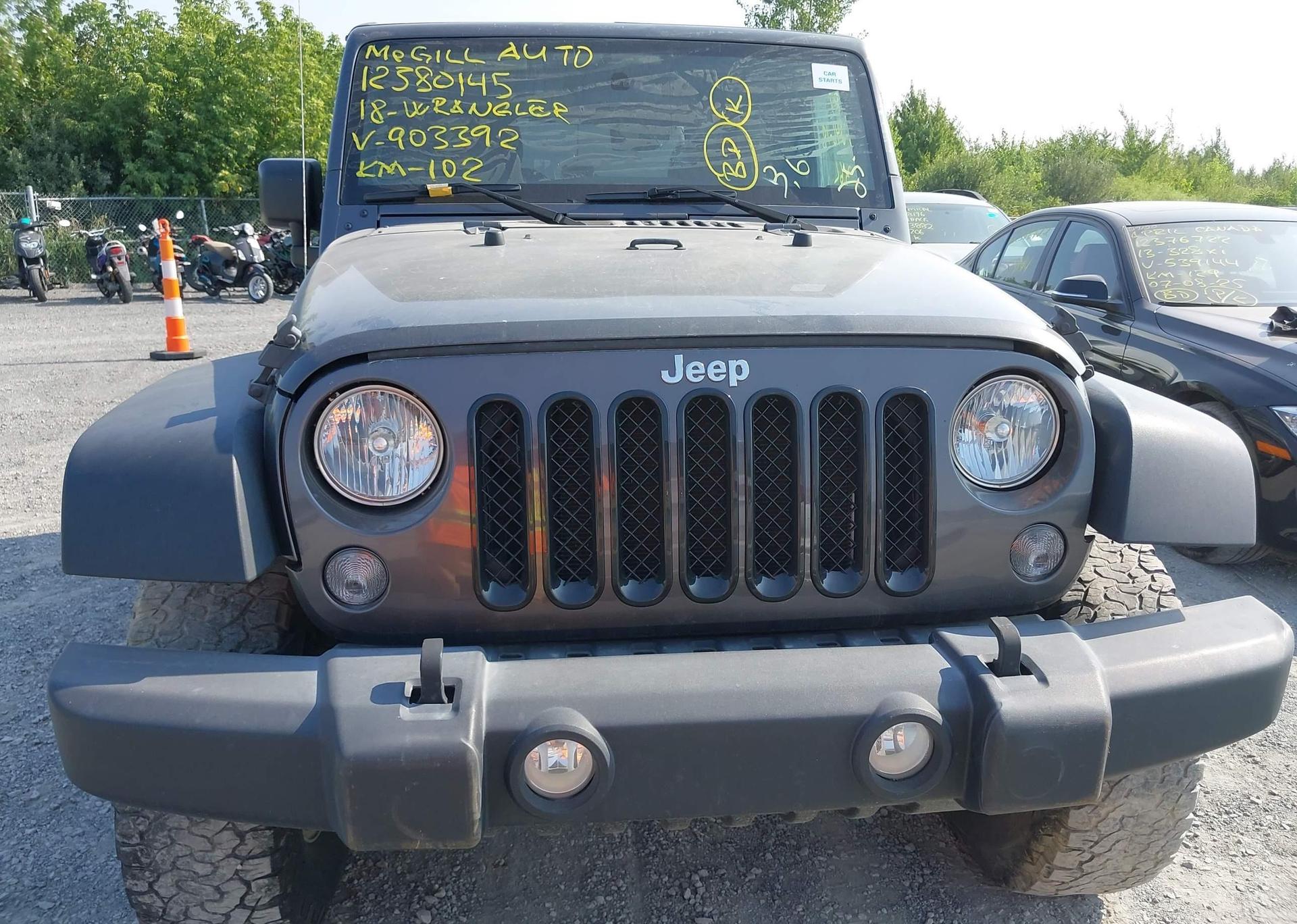 2018 JEEP WRANGLER JK SPORT