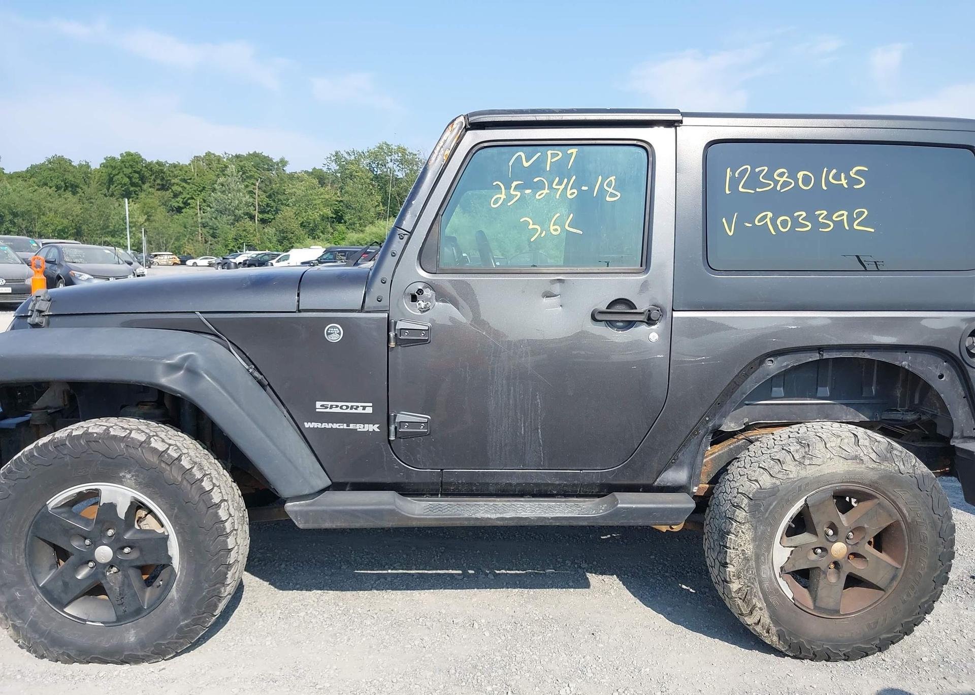 2018 JEEP WRANGLER JK SPORT