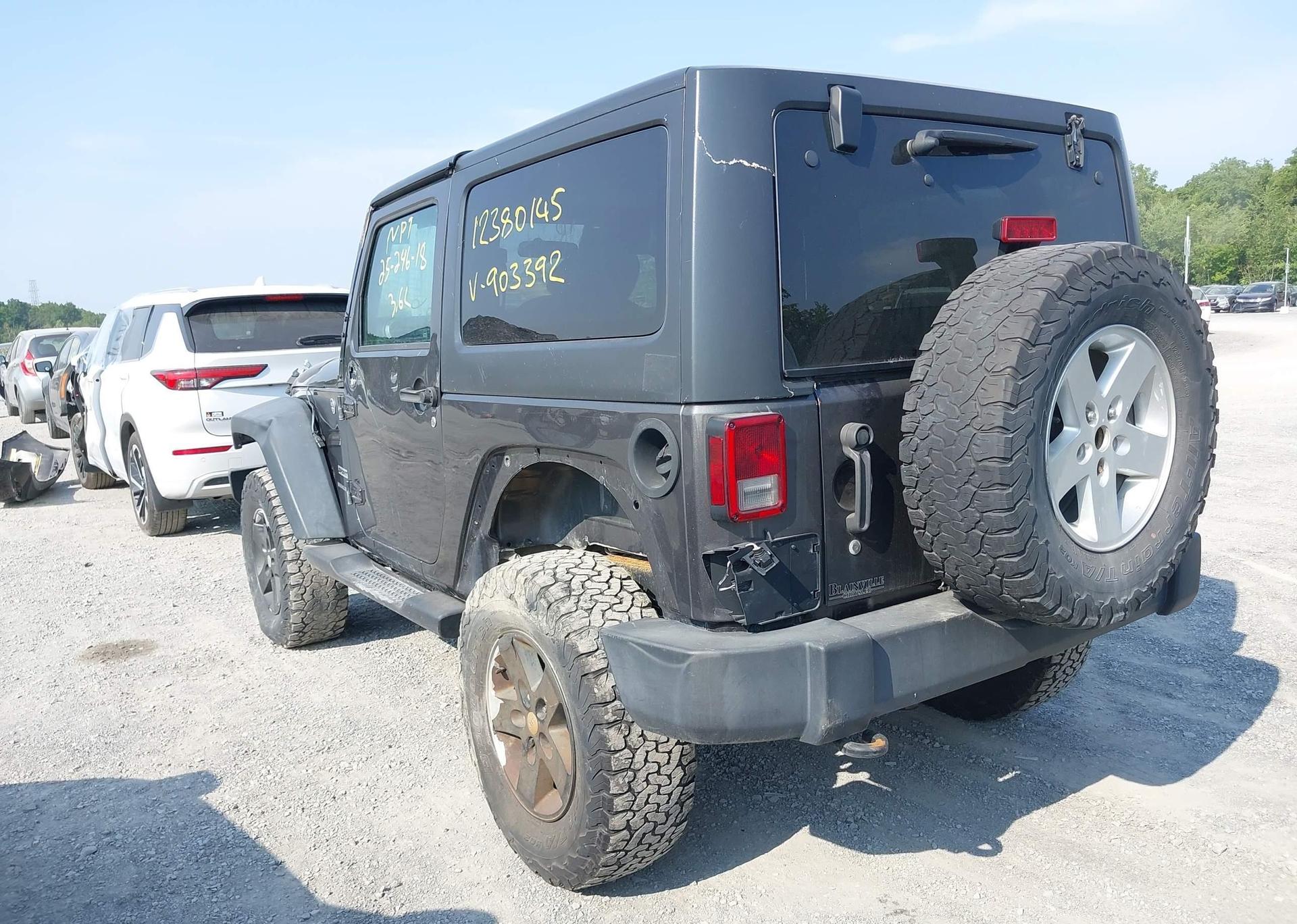 2018 JEEP WRANGLER JK SPORT