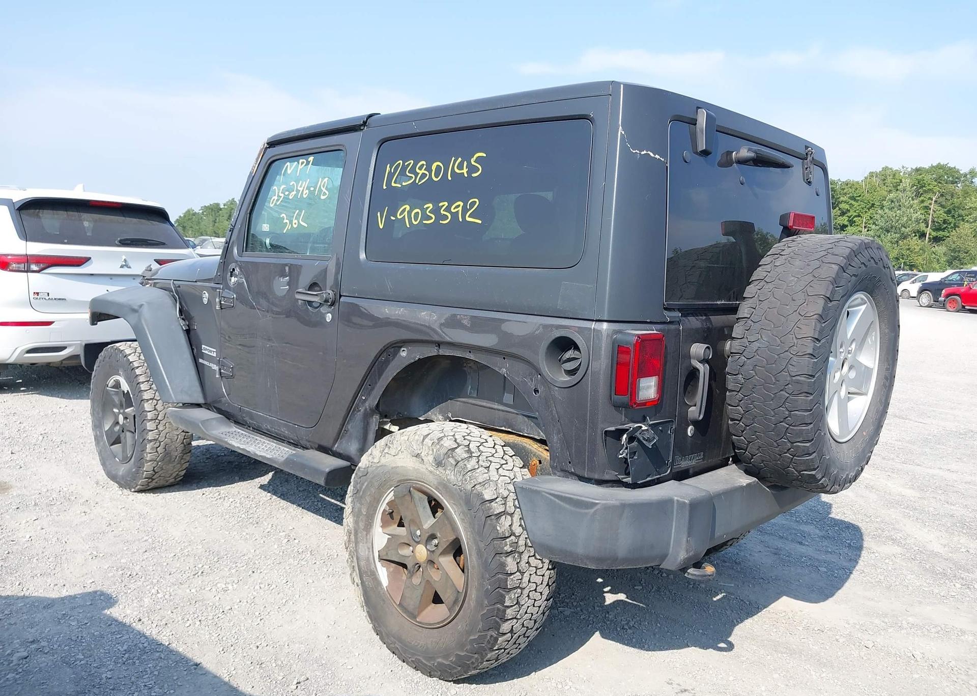 2018 JEEP WRANGLER JK SPORT