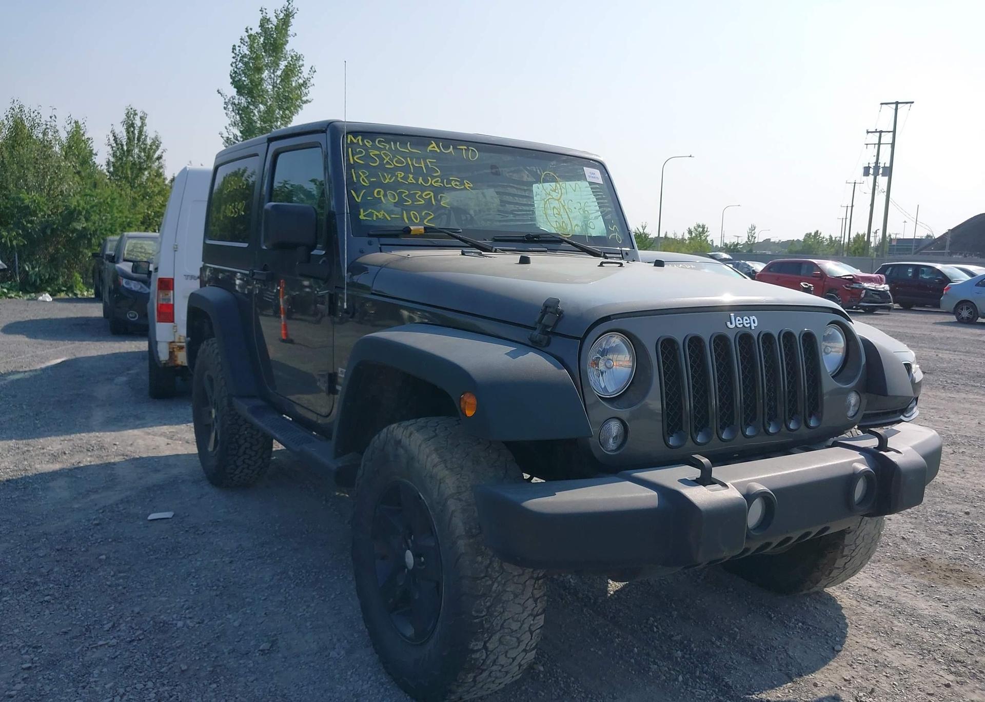 2018 JEEP WRANGLER JK SPORT