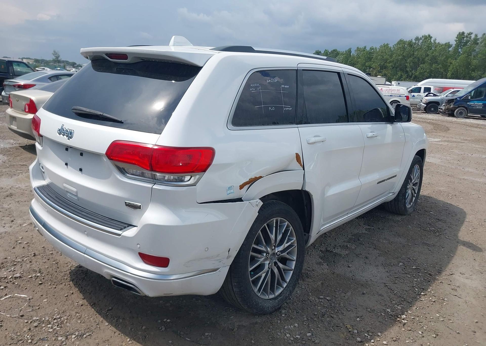 2018 JEEP GRAND CHEROKEE SUMMIT