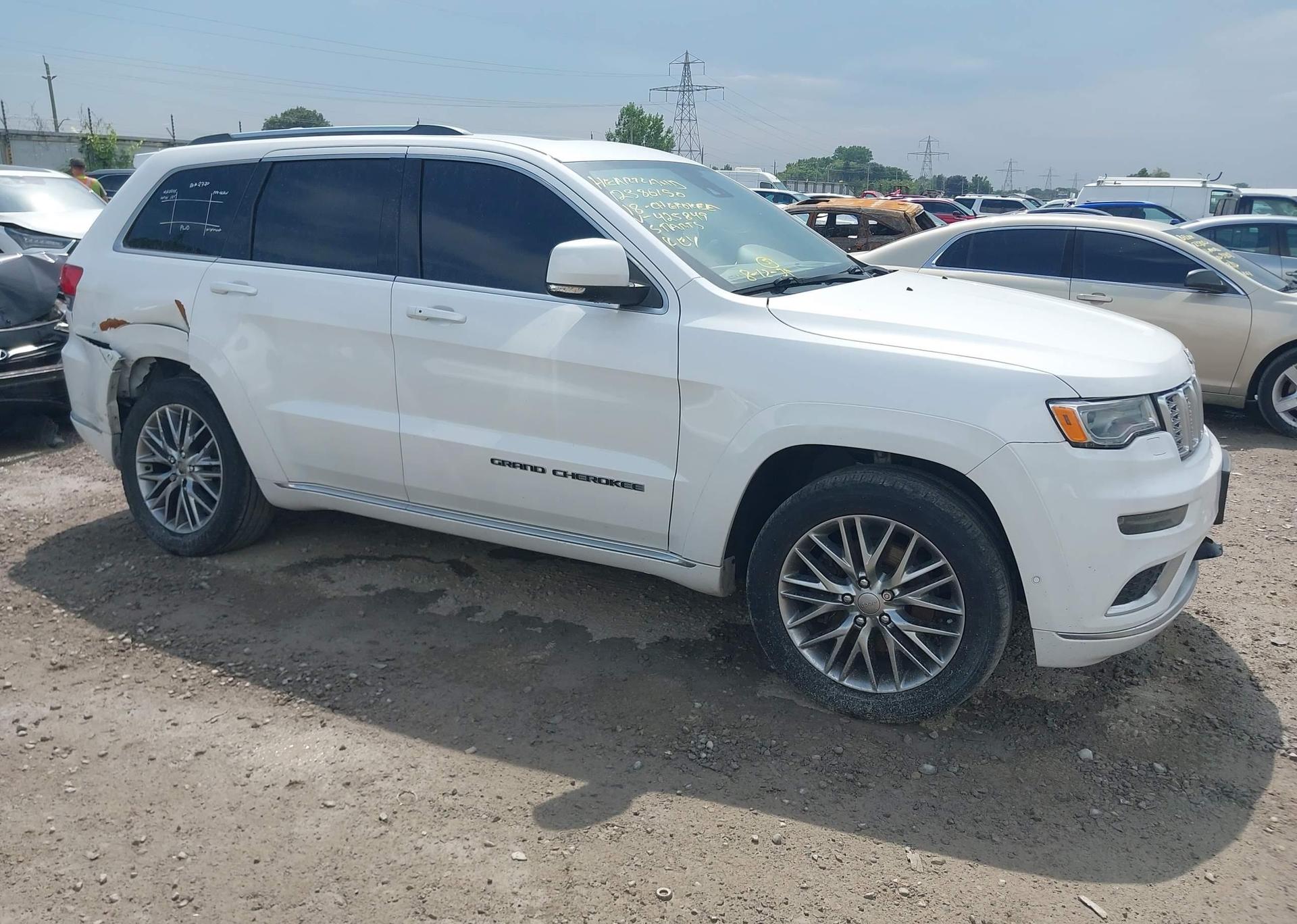 2018 JEEP GRAND CHEROKEE SUMMIT