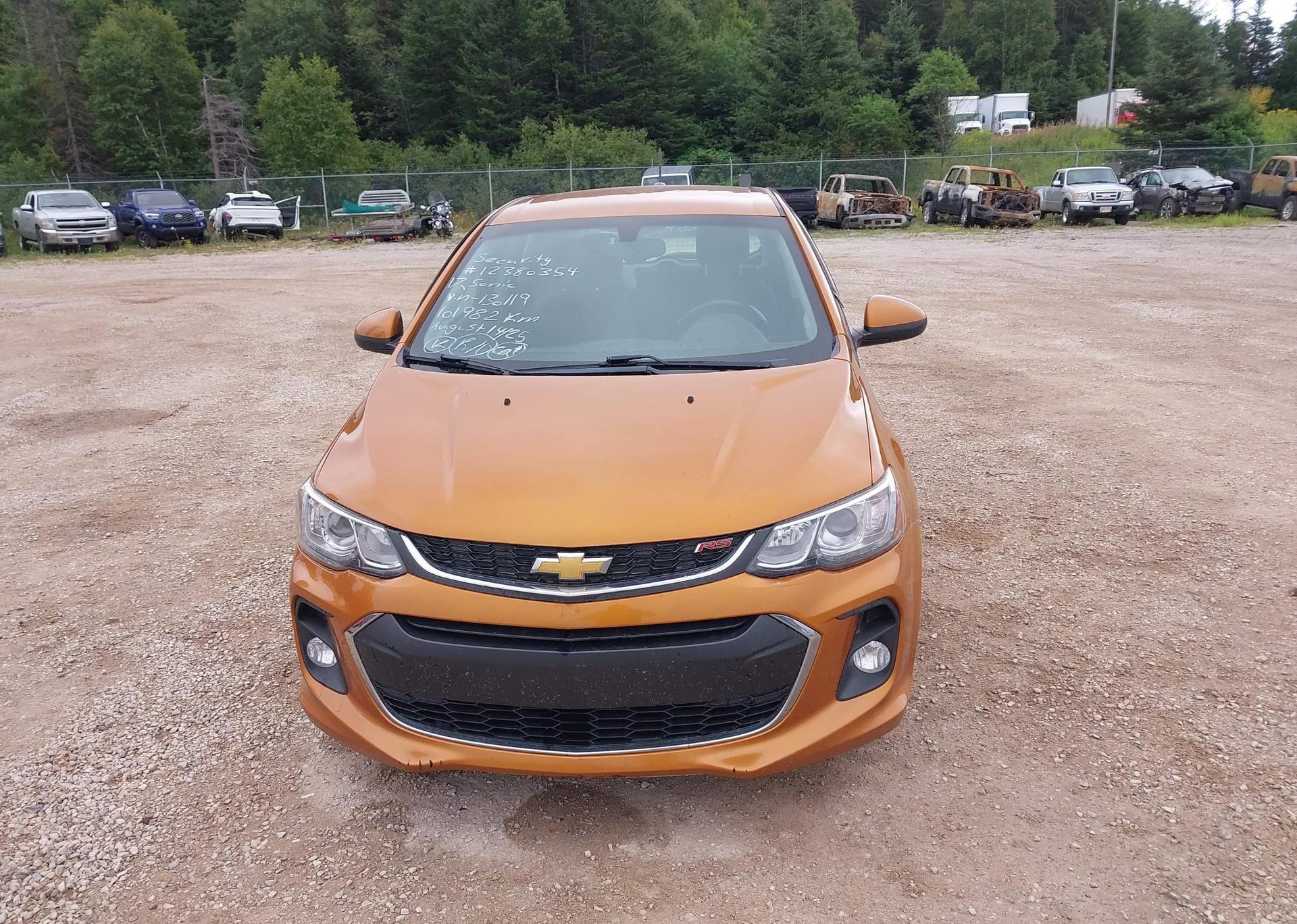 2017 CHEVROLET SONIC LT AUTO