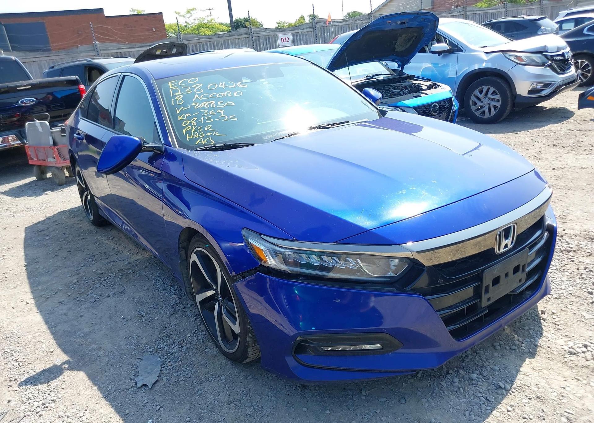 2018 HONDA ACCORD SPORT