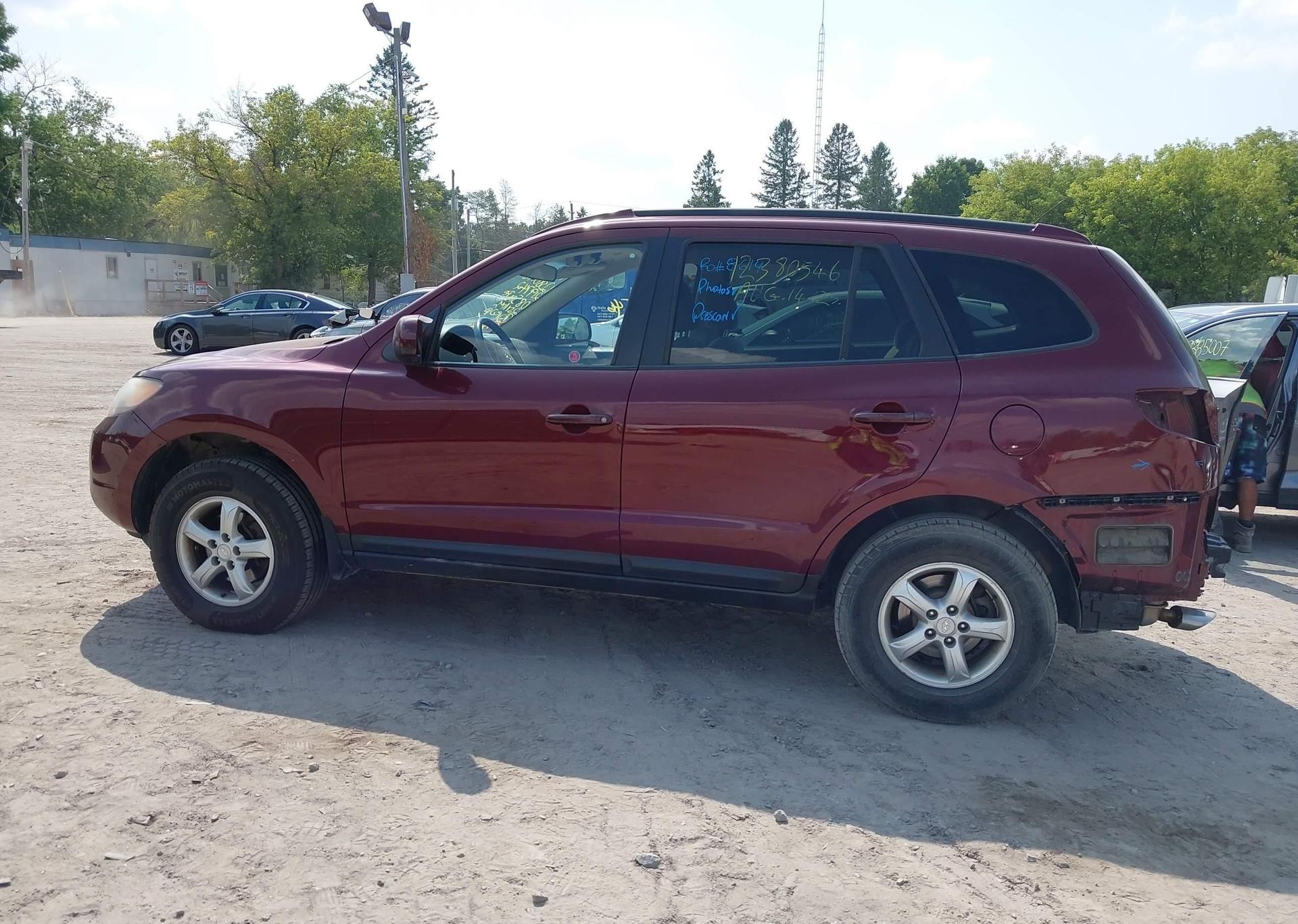 2008 HYUNDAI SANTA FE GL