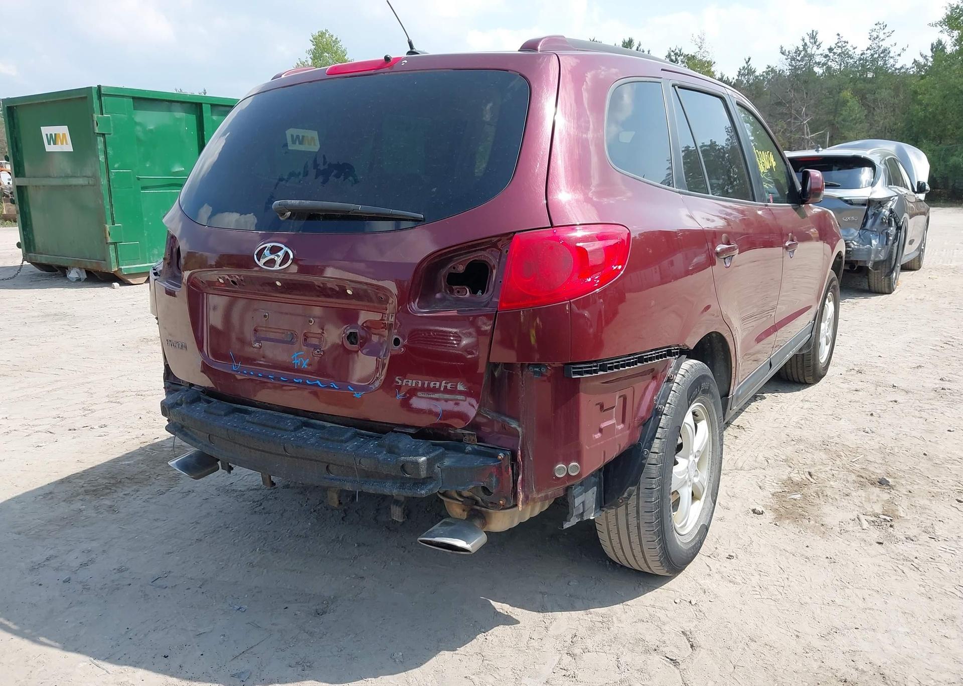 2008 HYUNDAI SANTA FE GL