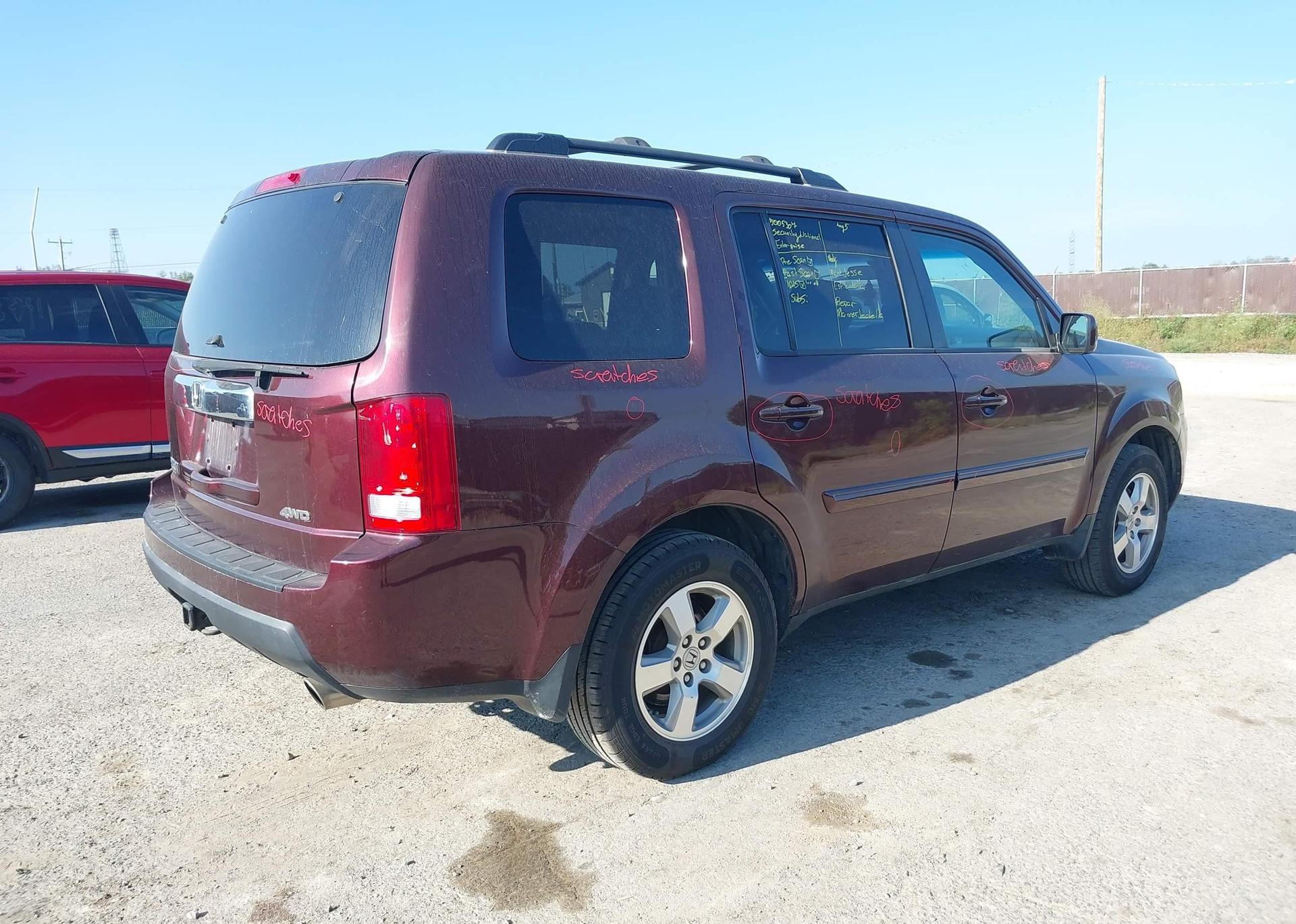 2011 HONDA PILOT EX
