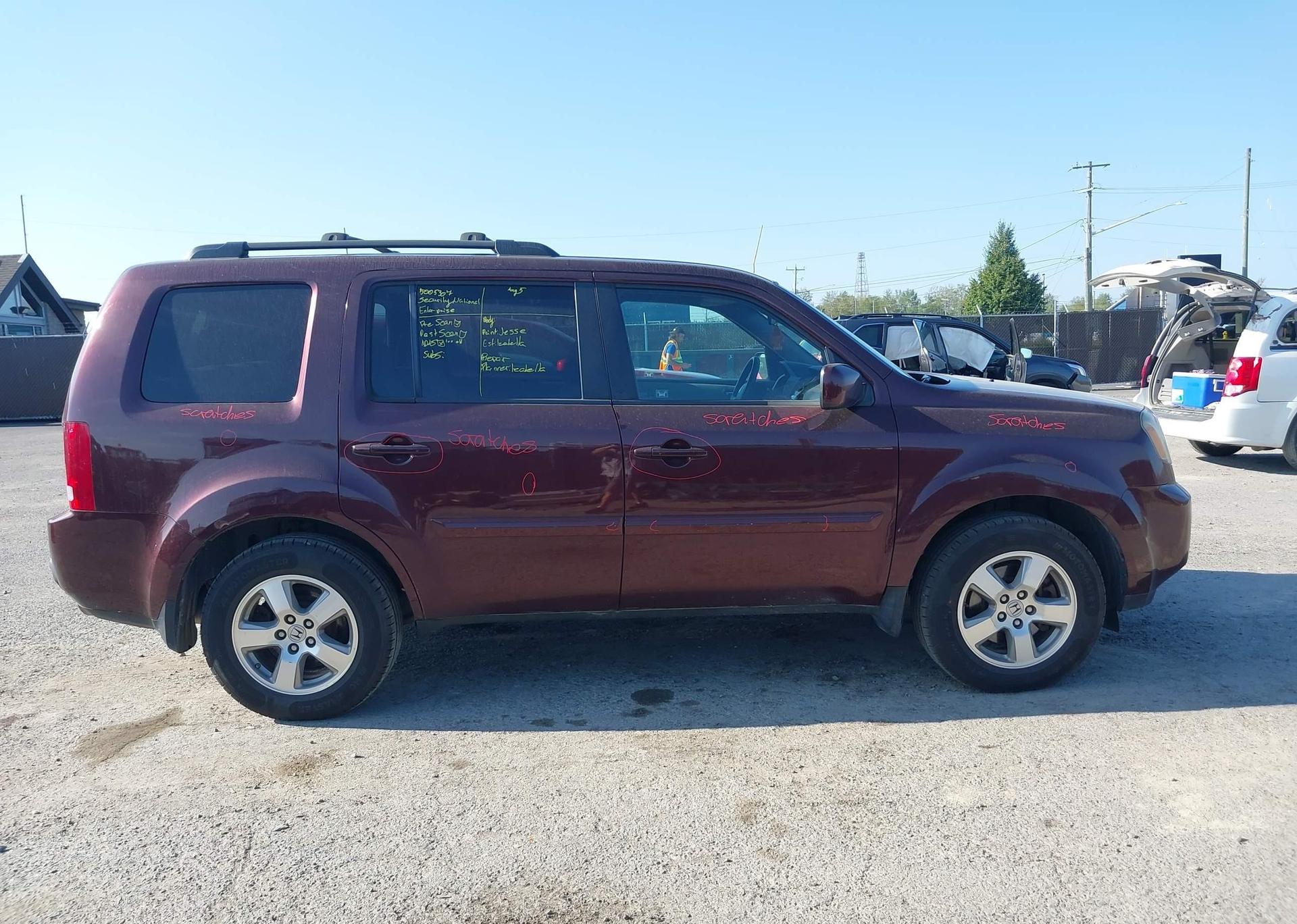 2011 HONDA PILOT EX