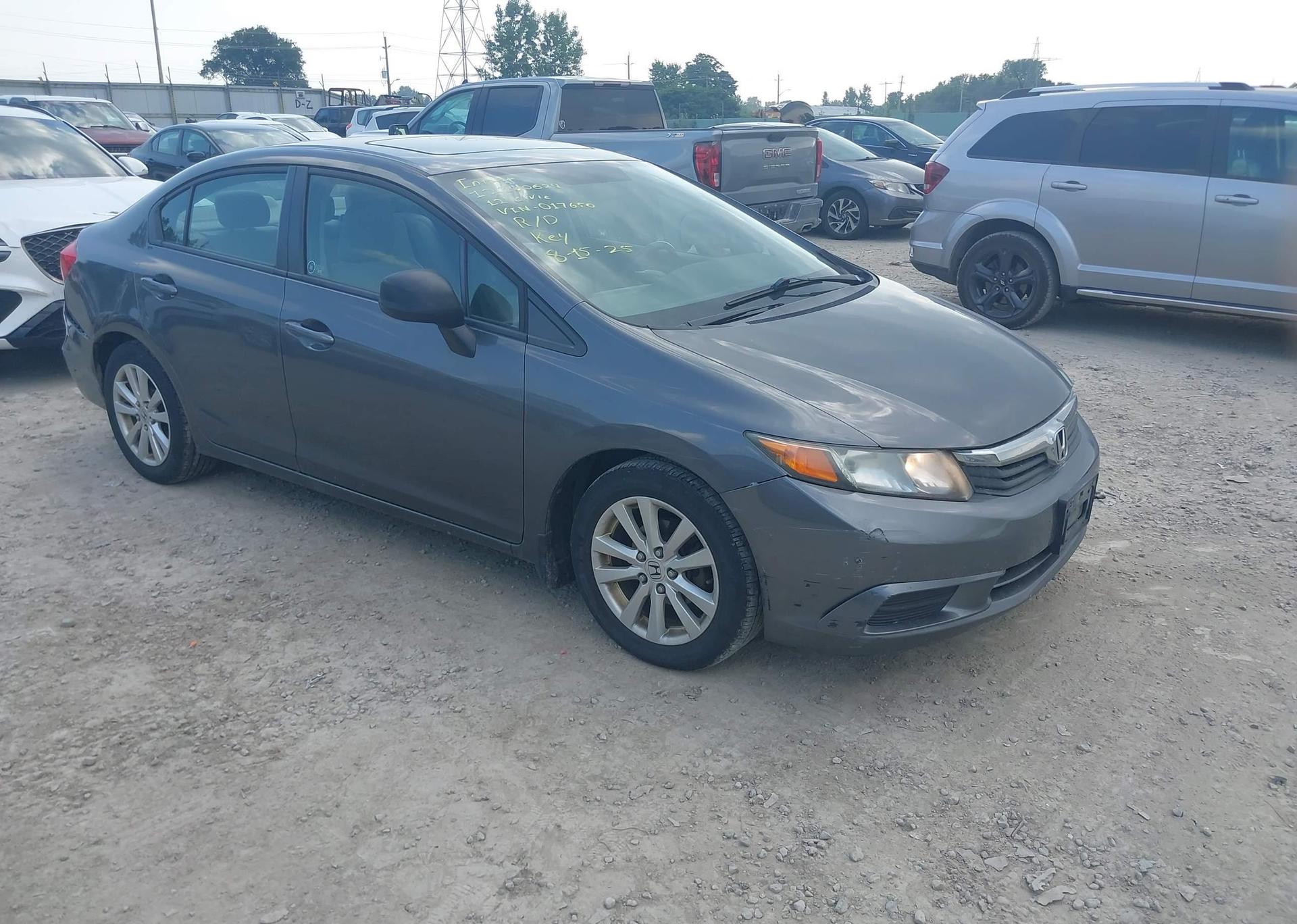 2012 HONDA CIVIC EX-L