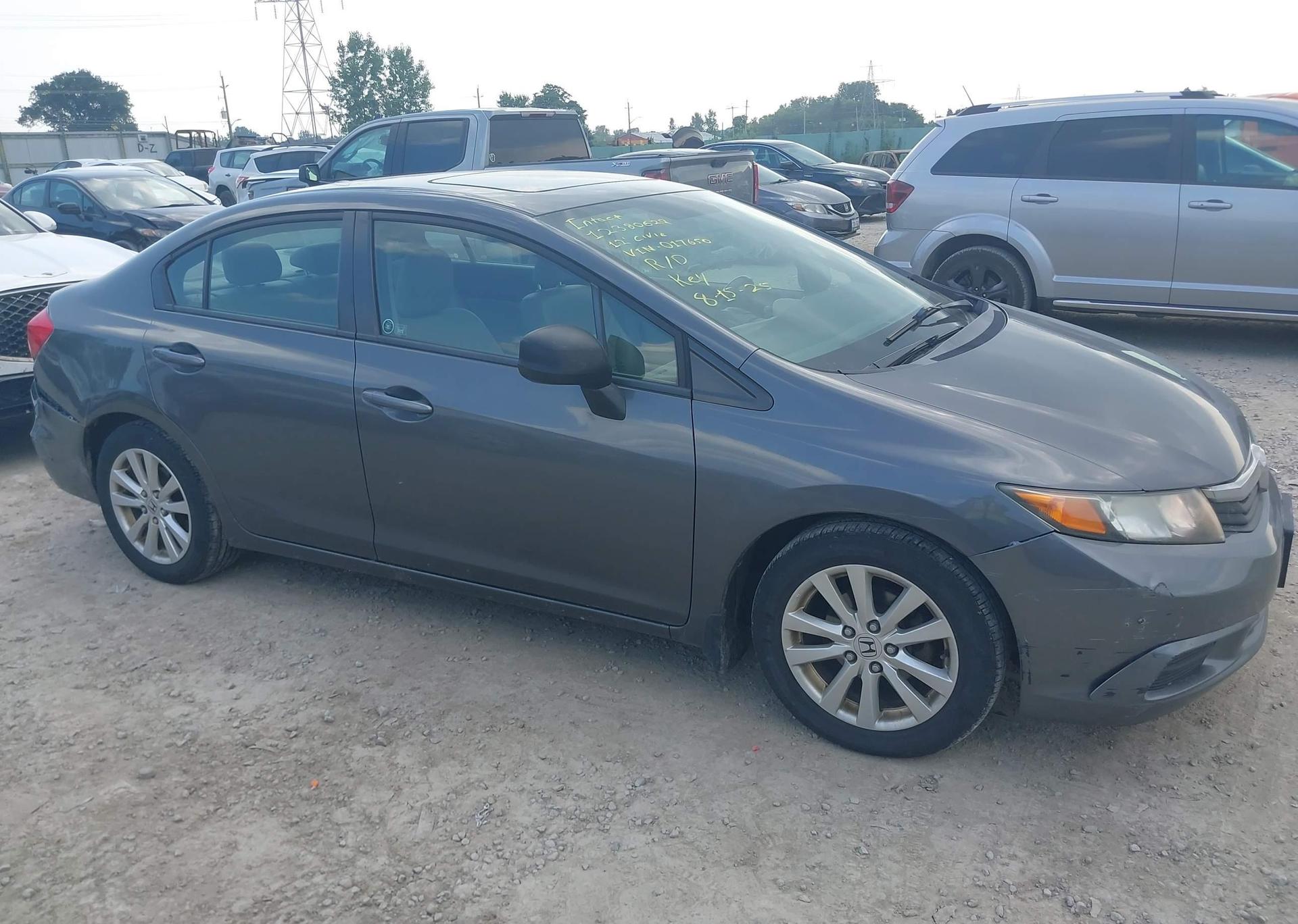 2012 HONDA CIVIC EX-L