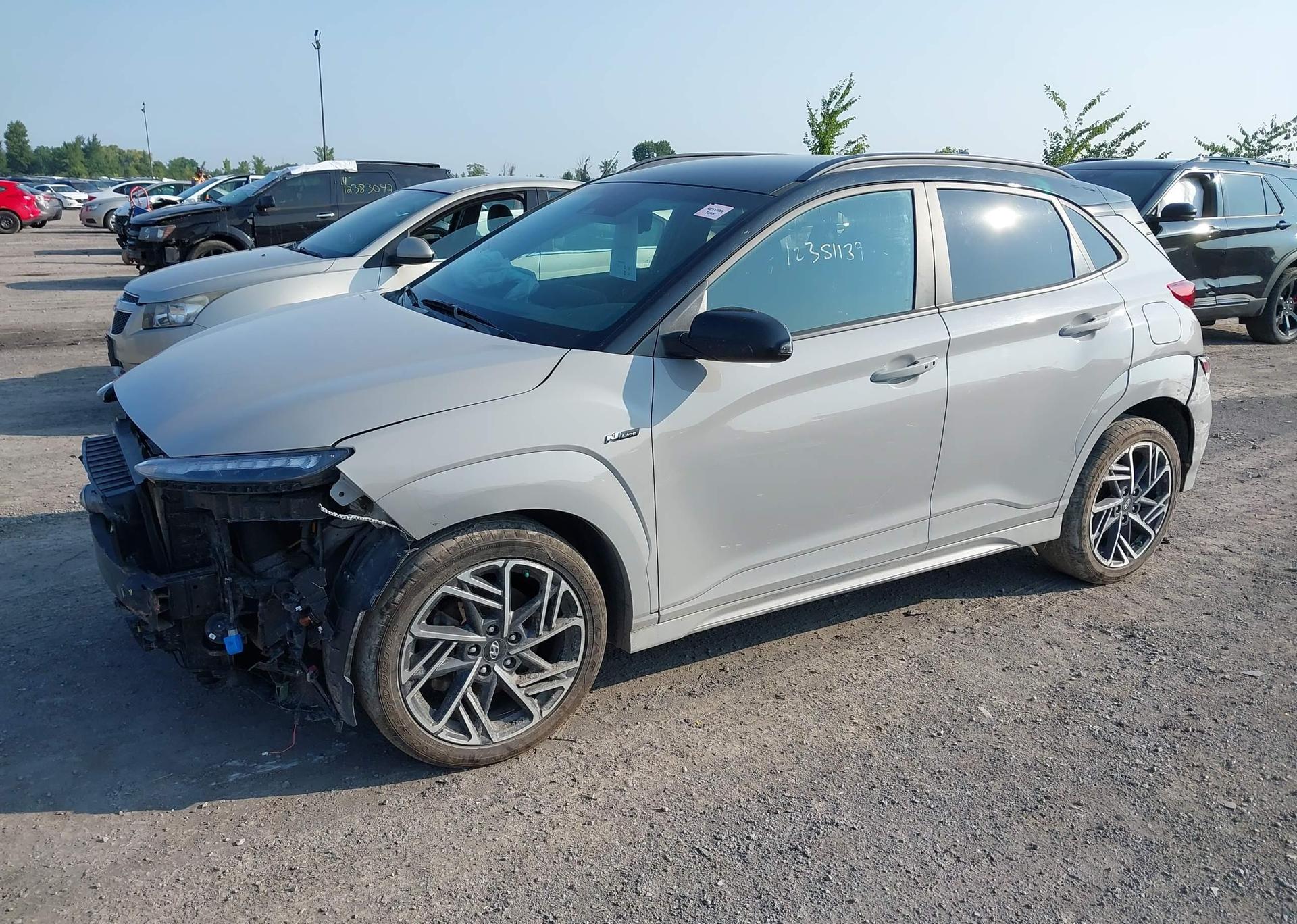 2022 HYUNDAI KONA N LINE WITH TWO-TONE ROOF