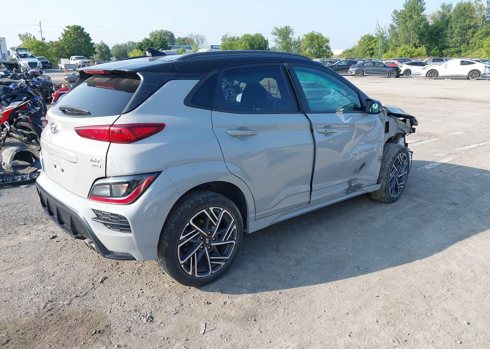 2022 HYUNDAI KONA N LINE WITH TWO-TONE ROOF