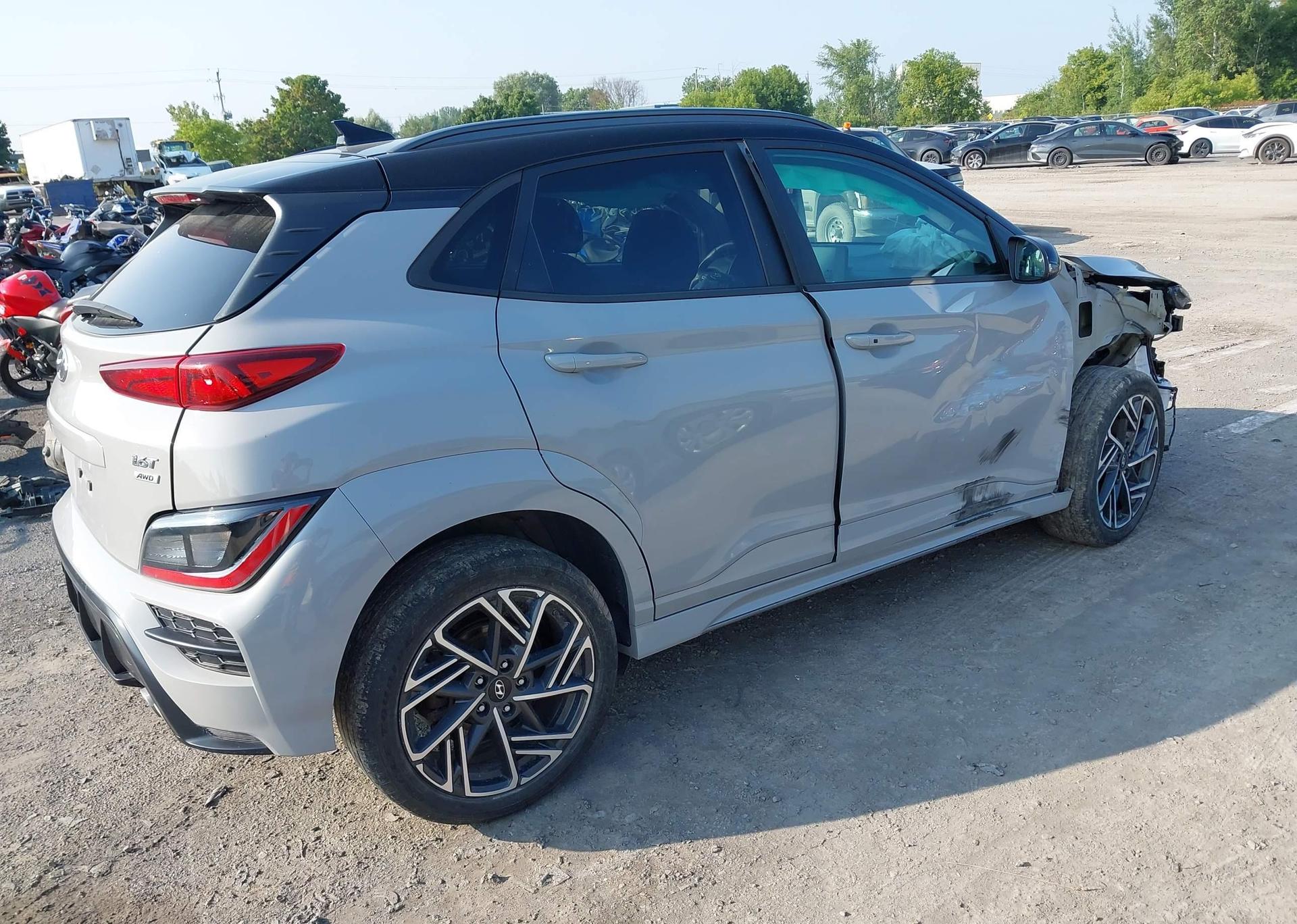 2022 HYUNDAI KONA N LINE WITH TWO-TONE ROOF