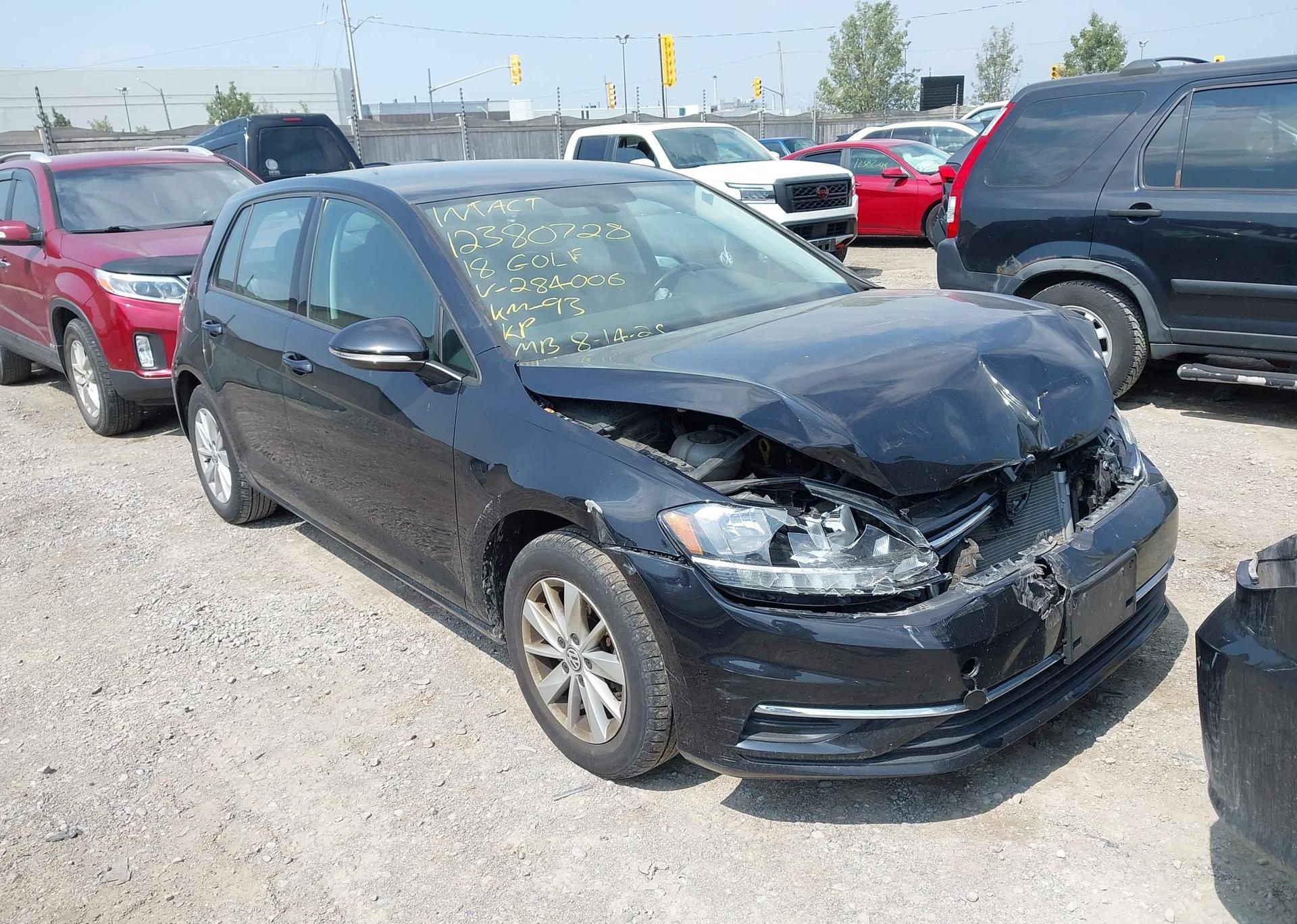 2018 VOLKSWAGEN GOLF S