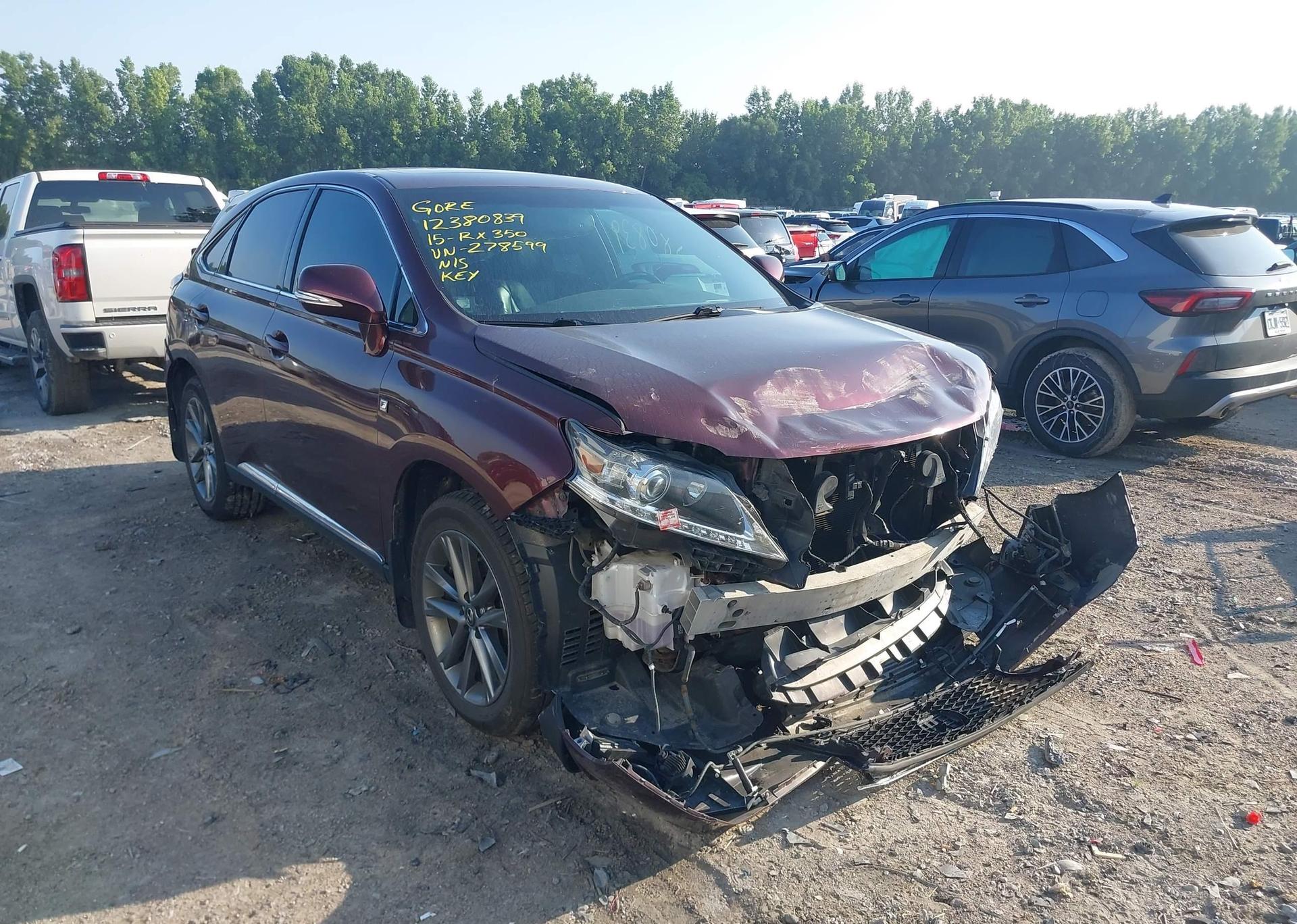 2015 LEXUS RX 350 F SPORT