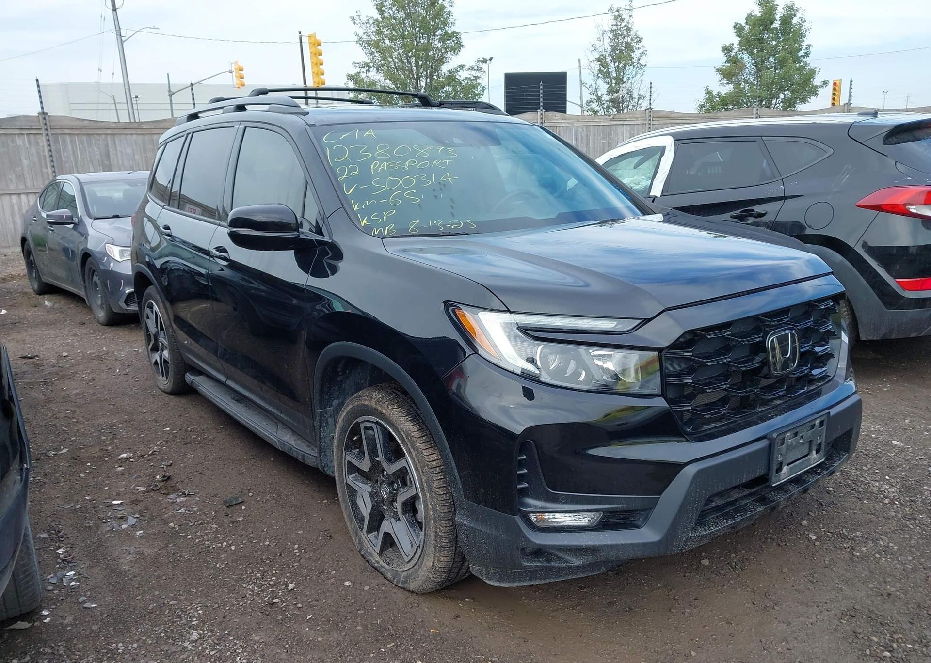 2022 HONDA PASSPORT TOURING