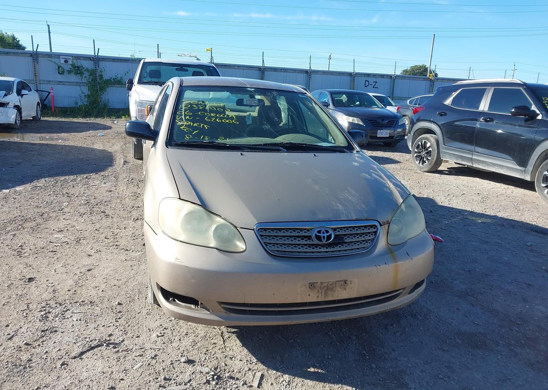 2006 TOYOTA COROLLA CE