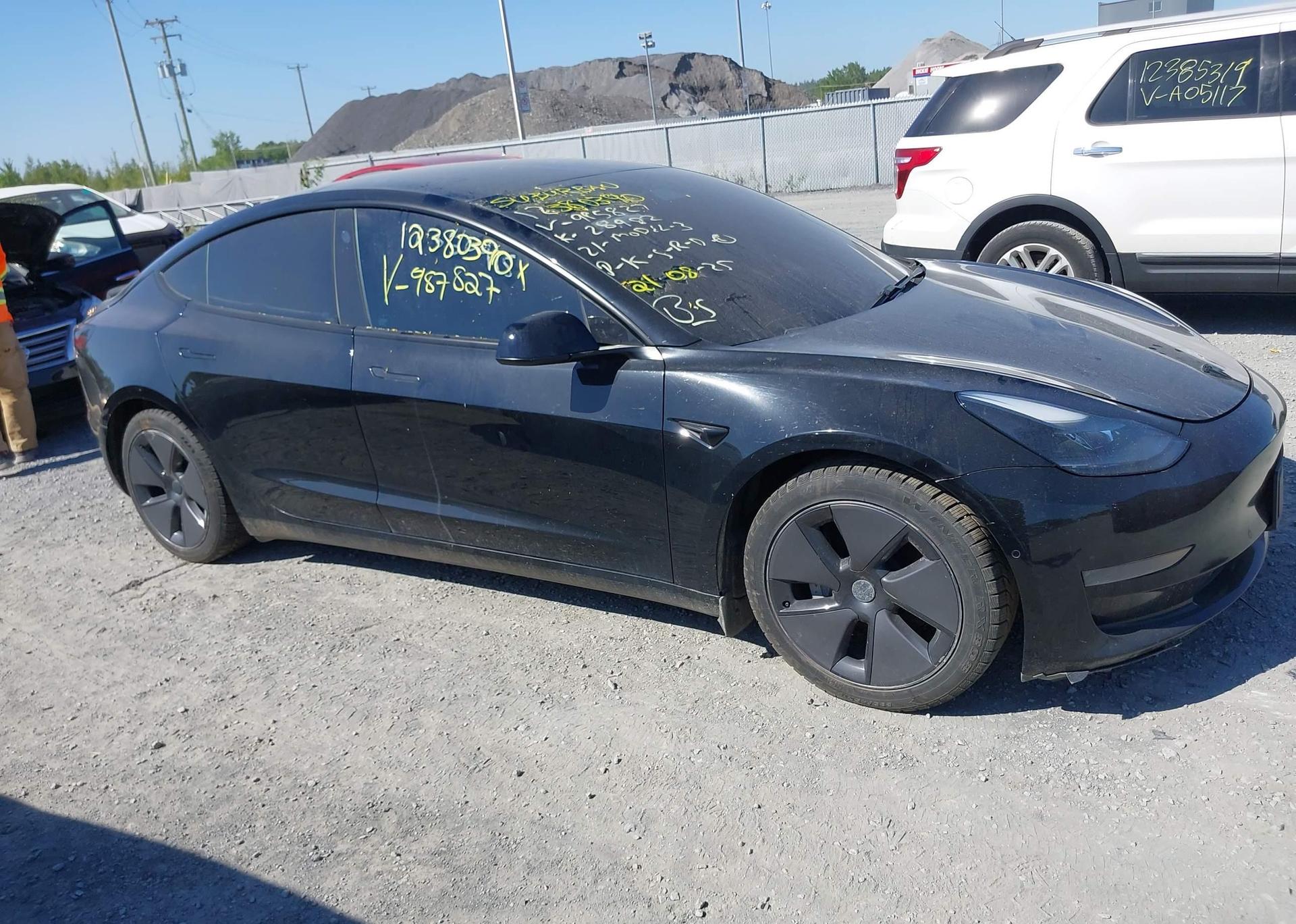 2021 TESLA MODEL 3 STANDARD RANGE
