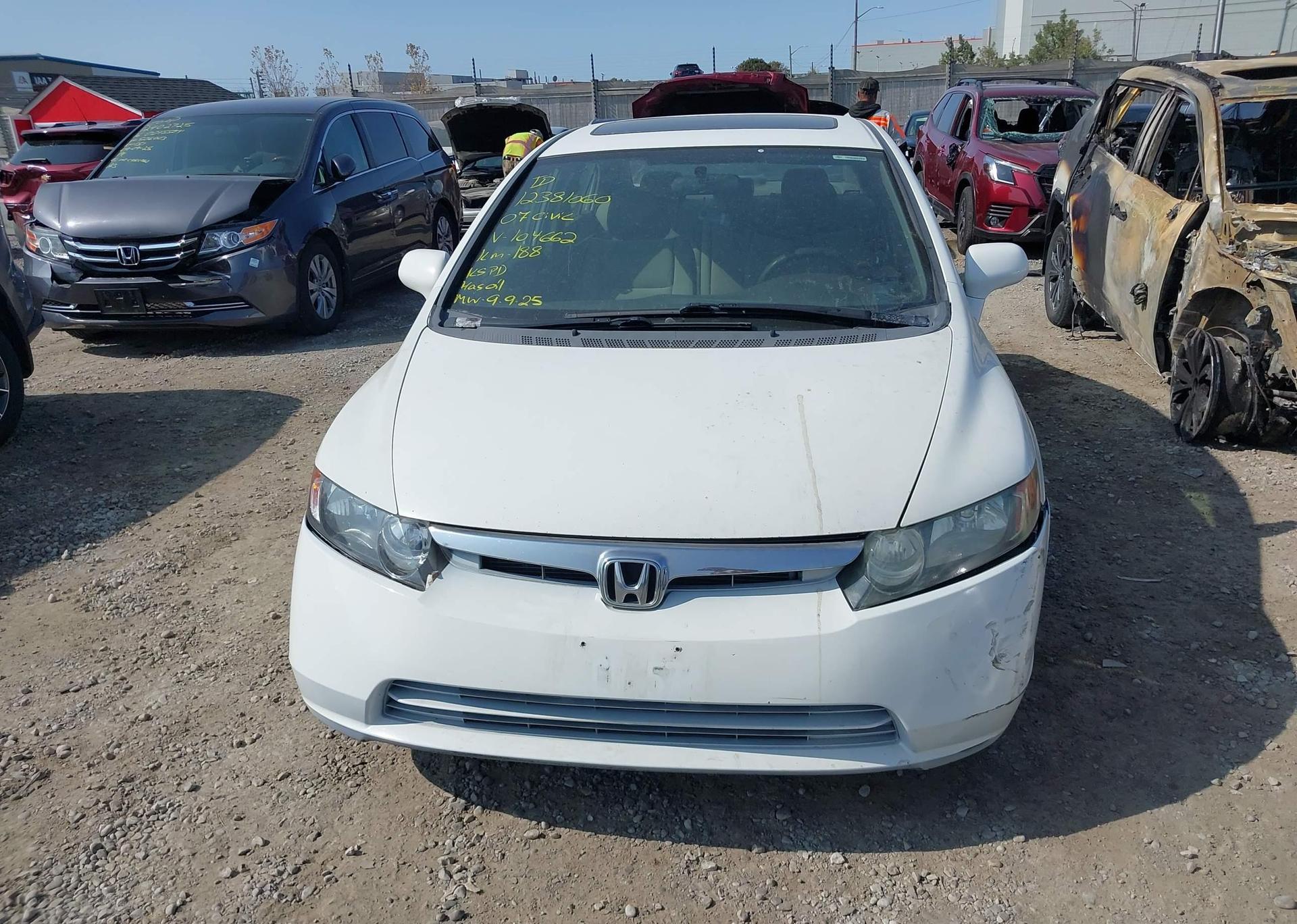 2007 HONDA CIVIC EX 4DR